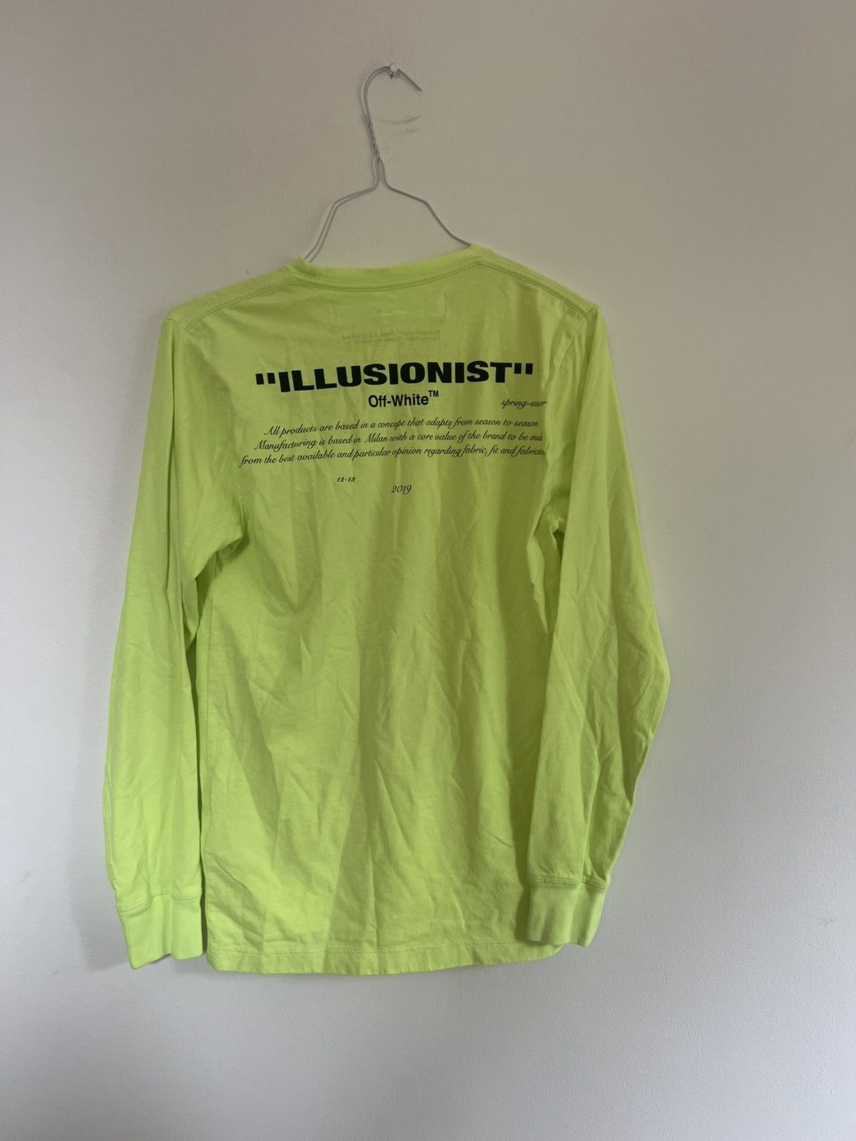 Off-White Off white Michael Jackson Logo Long sleeve TEE Size US S / EU 44-46 / 1 - 2 Thumbnail