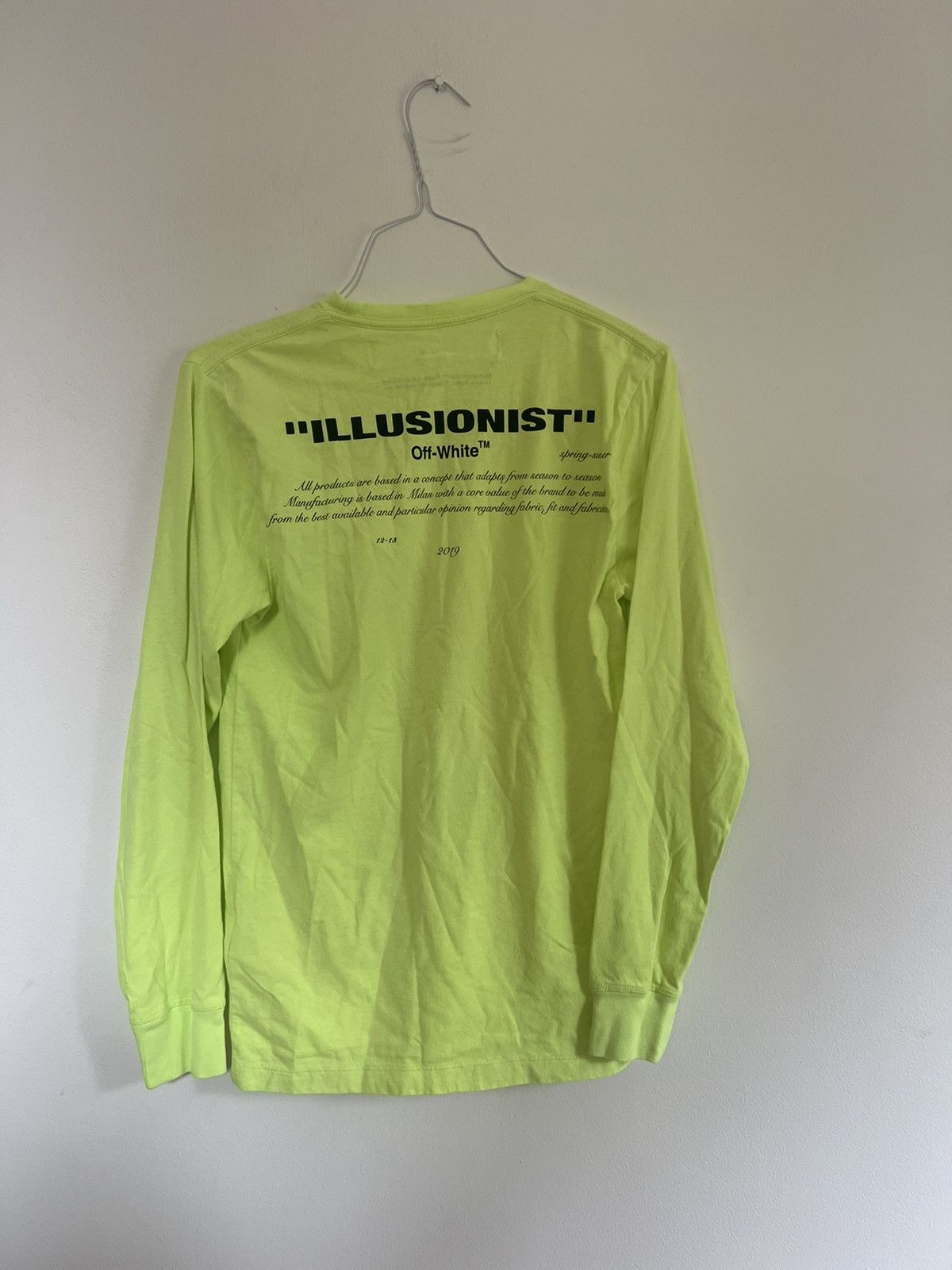 Off-White Off white Michael Jackson Logo Long sleeve TEE Size US S / EU 44-46 / 1 - 6 Thumbnail