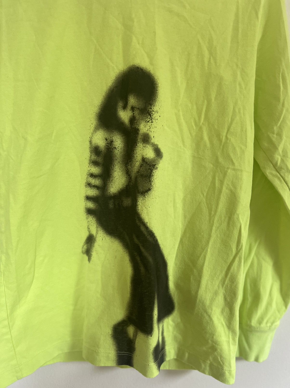 Off-White Off white Michael Jackson Logo Long sleeve TEE Size US S / EU 44-46 / 1 - 5 Thumbnail