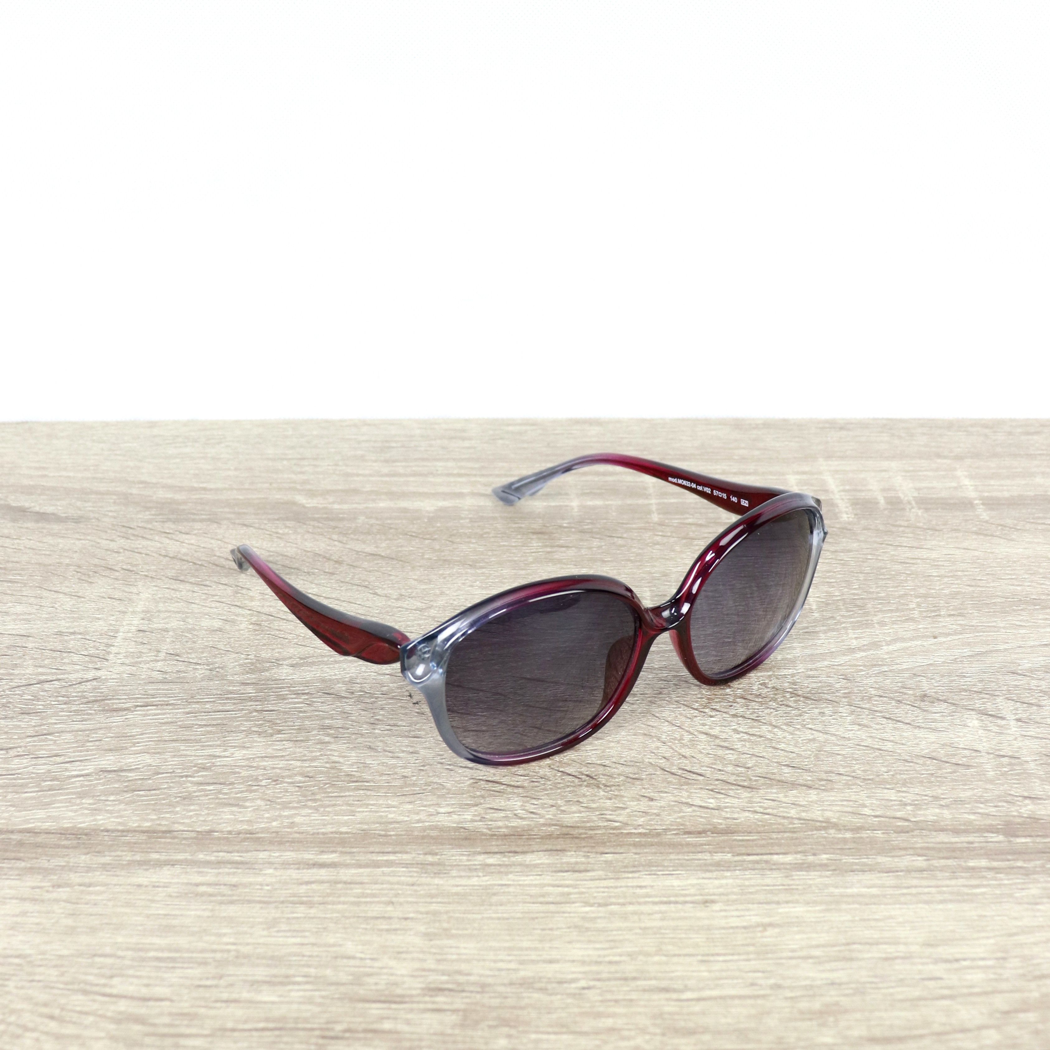image of Archival Clothing x Moschino Vintage Square Sunglasses in Cherry Blue, Women's