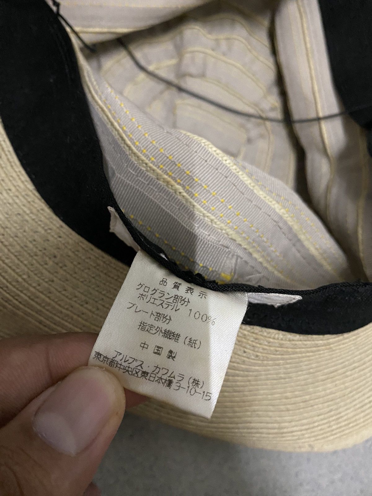 Japanese Brand × Vintage × Yohji Yamamoto Vintage Y’saccs Sacsny Yohji Yamamoto Bucket Hat Size ONE SIZE - 8 Thumbnail