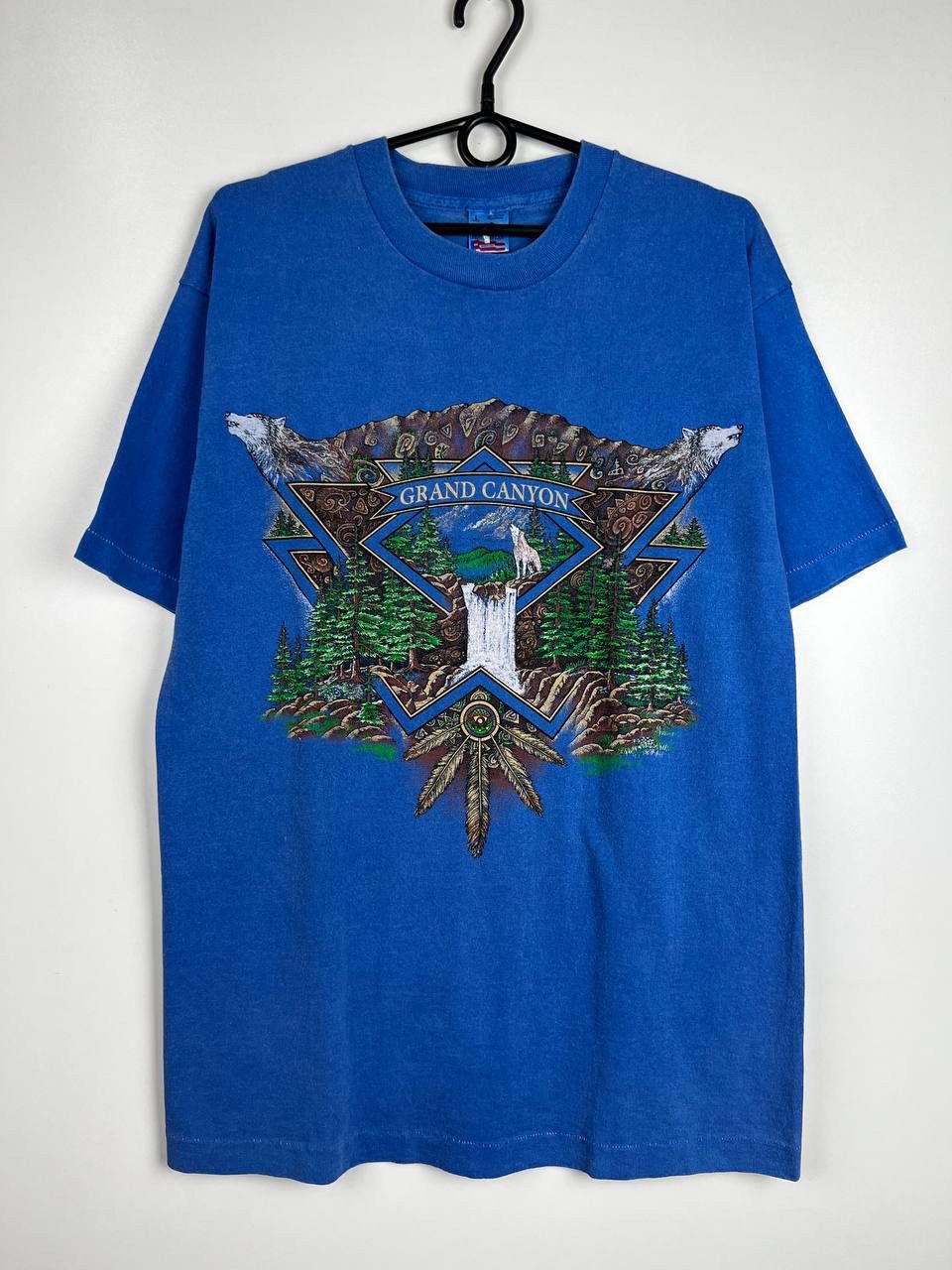 Vintage Grand Canyon 90s wool vintage t-shirts size L Size US L / EU 52-54 / 3 - 1 Thumbnail