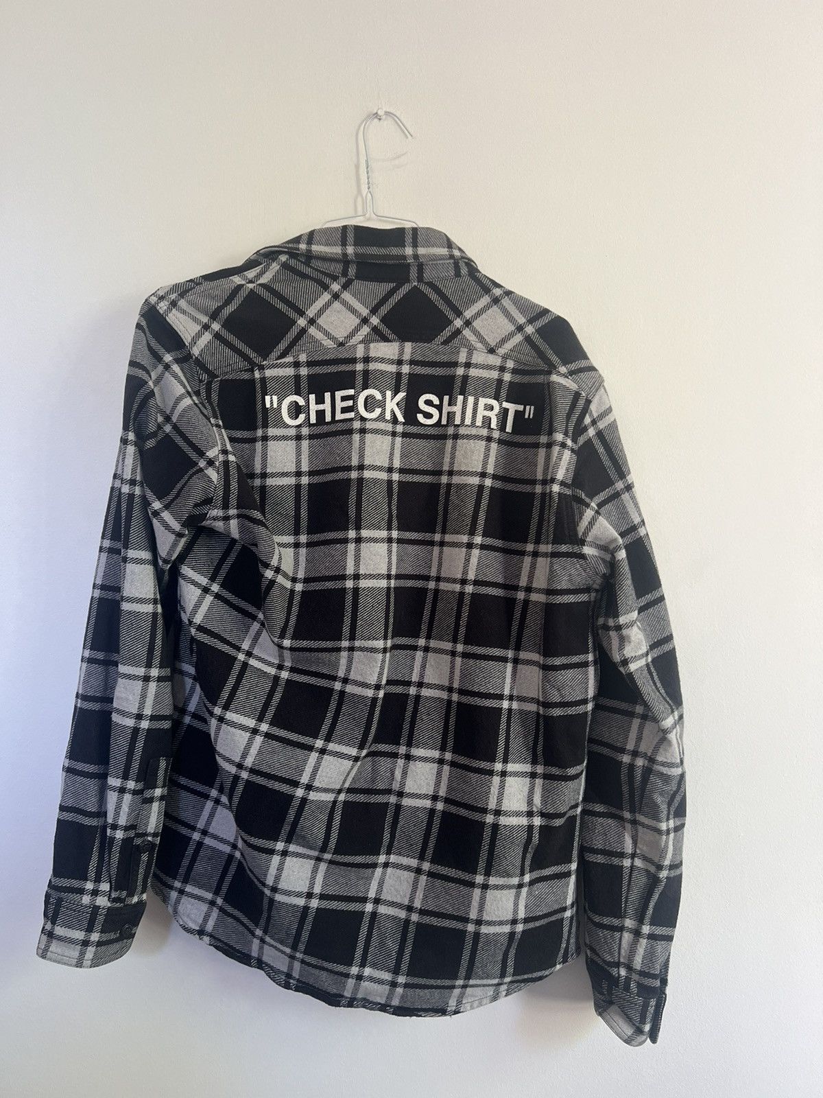Off-White Off white check flannel Size US M / EU 48-50 / 2 - 6 Thumbnail