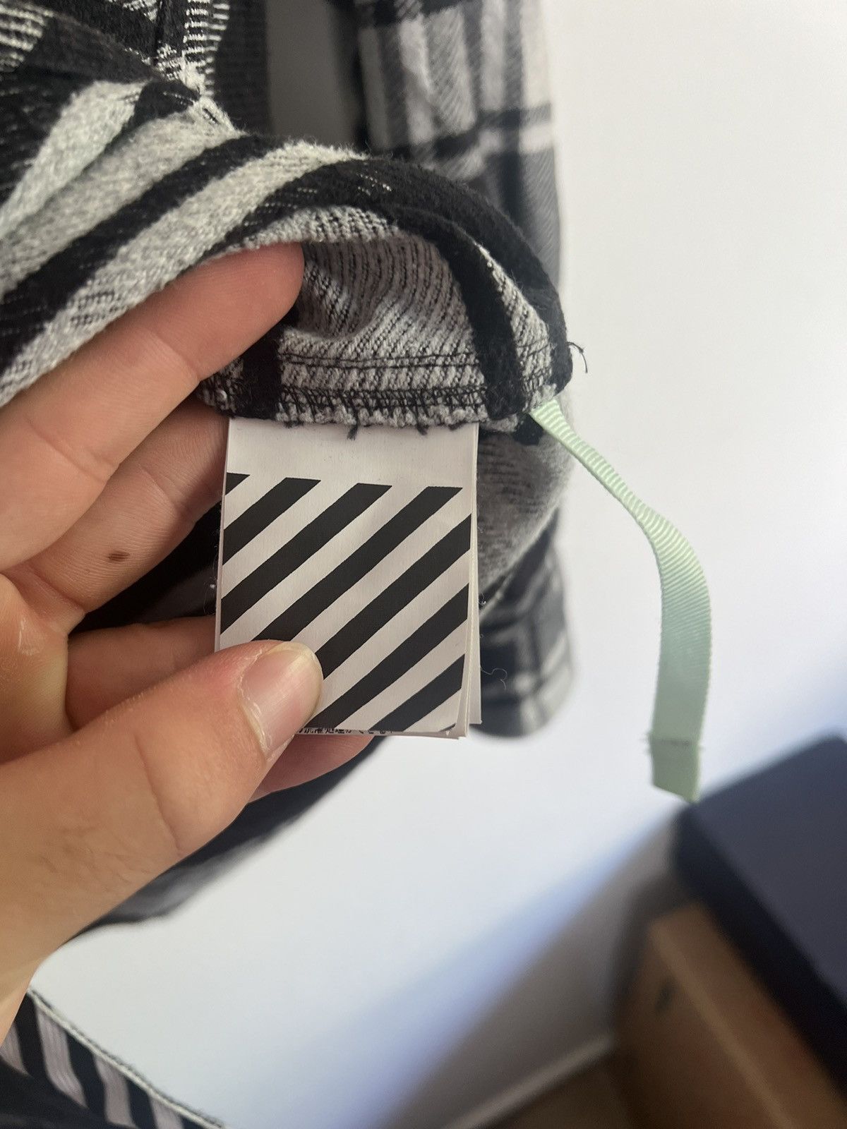Off-White Off white check flannel Size US M / EU 48-50 / 2 - 10 Thumbnail