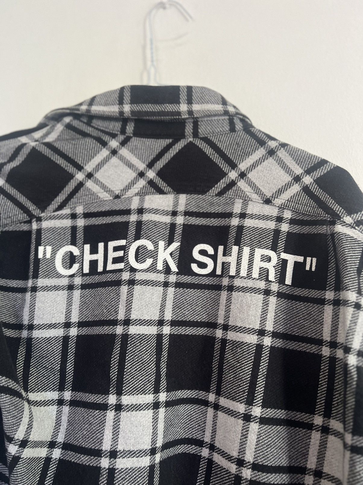 Off-White Off white check flannel Size US M / EU 48-50 / 2 - 7 Thumbnail