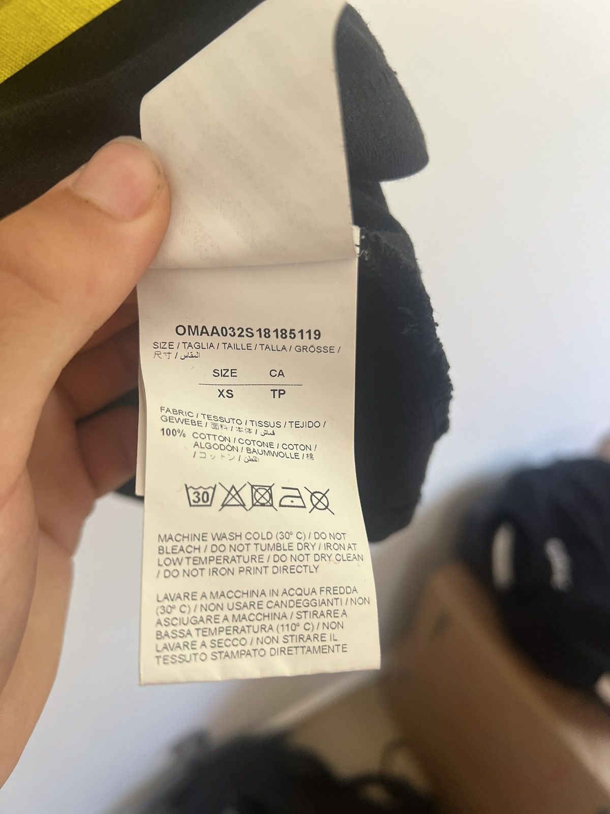 Off-White Off white x Selfridges TEE Size US S / EU 44-46 / 1 - 12 Thumbnail