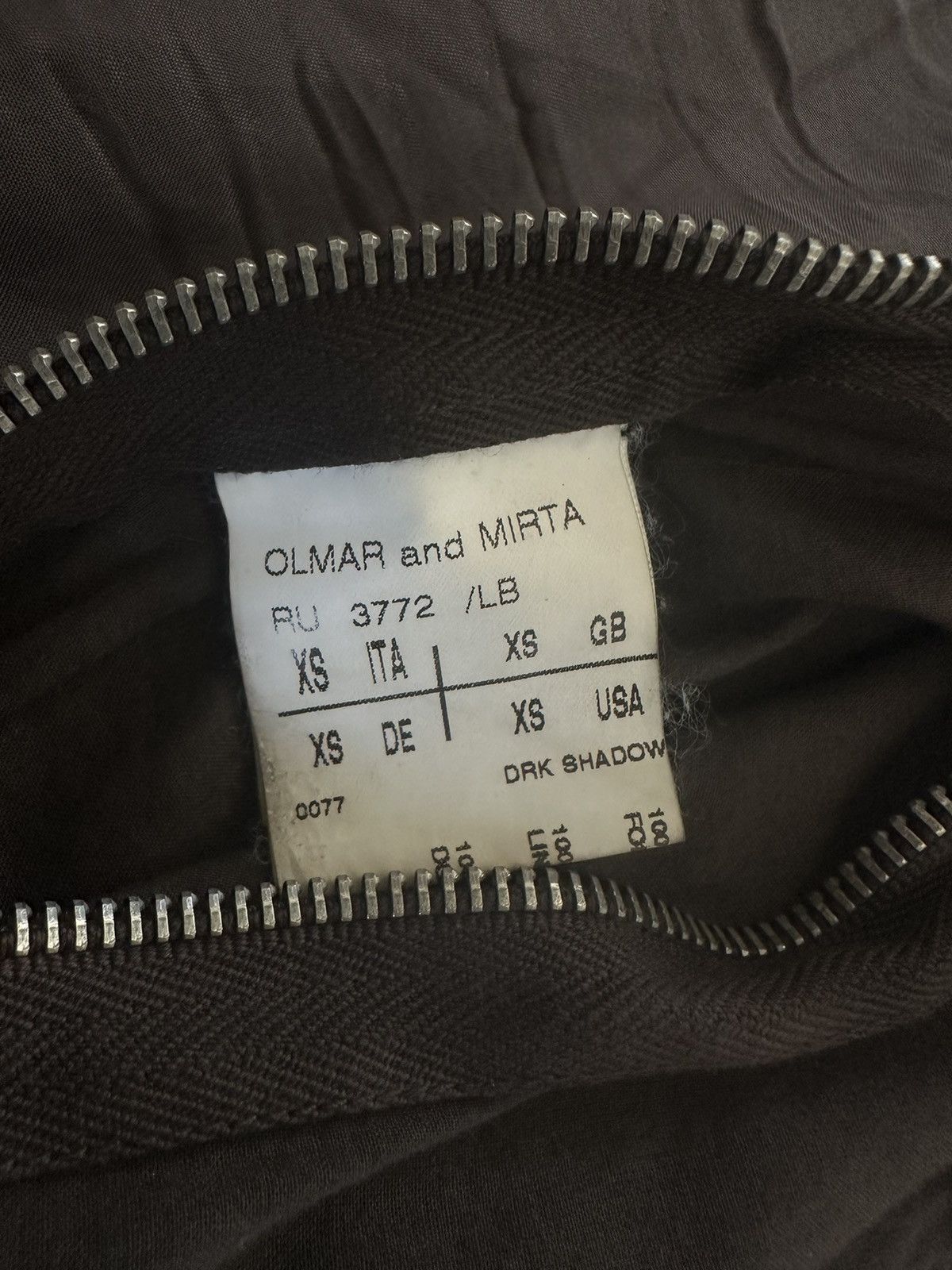Rick Owens RICK OWENS ARCHIVE SS08 CREATCH BLISTERED LAMB PILOT JACKET Size US M / EU 48-50 / 2 - 7 Thumbnail