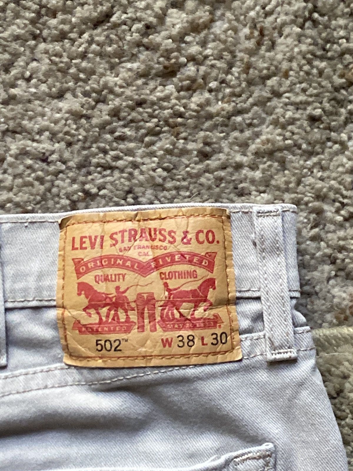 Vintage Vintage 502 Levi’s Size US 38 / EU 54 - 1 Preview
