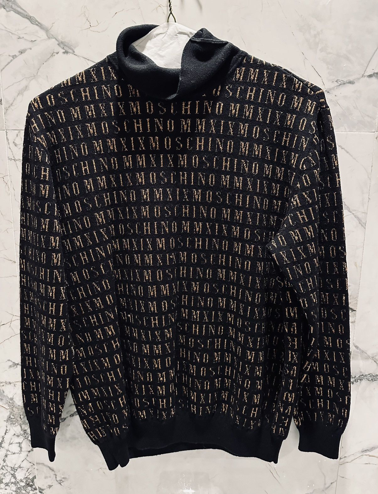MOSCHINO Logo-Print Sweater