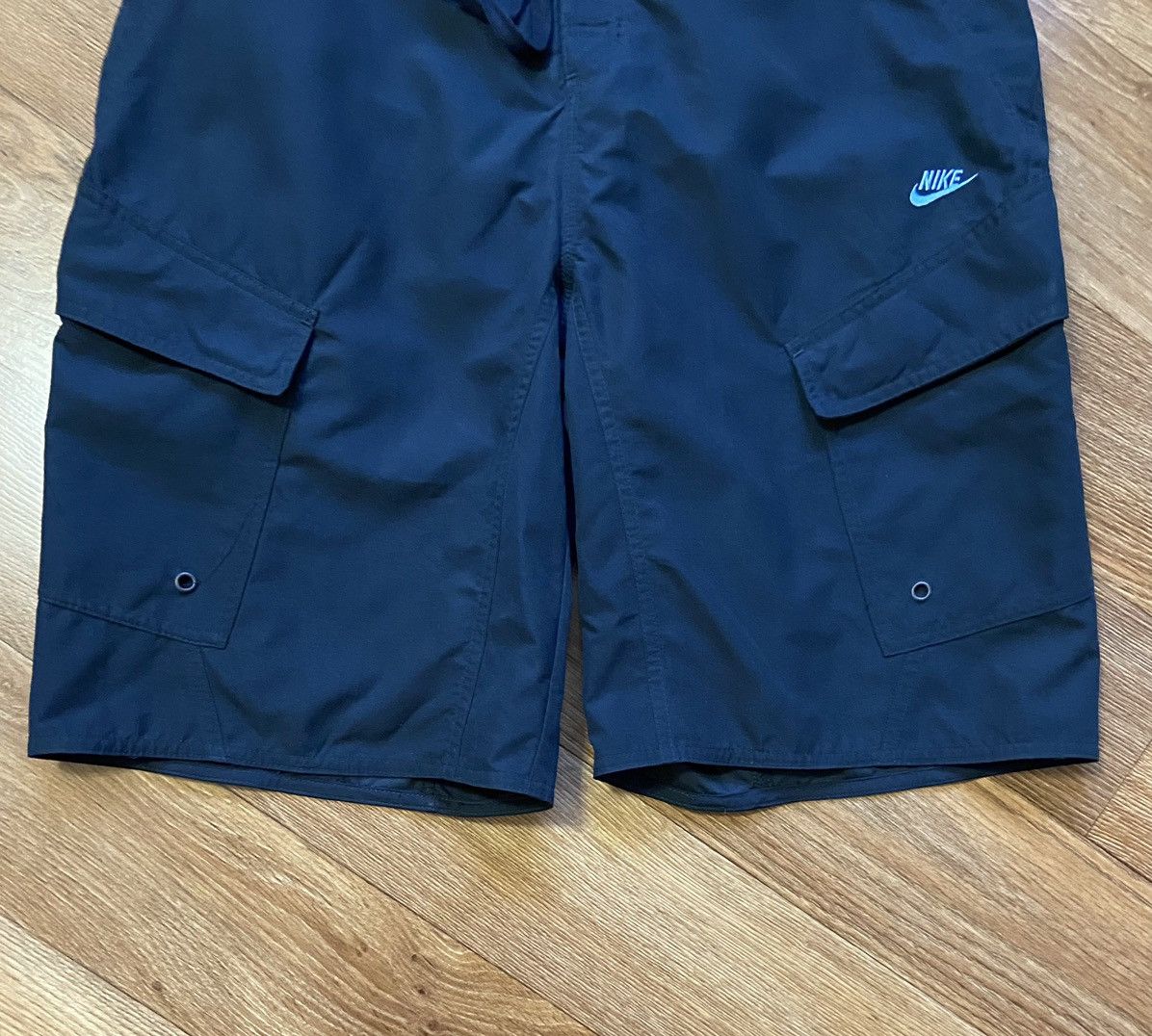 Nike Nike Swimming Beach Big Logo Printed Shorts Size US 32 / EU 48 - 4 Thumbnail