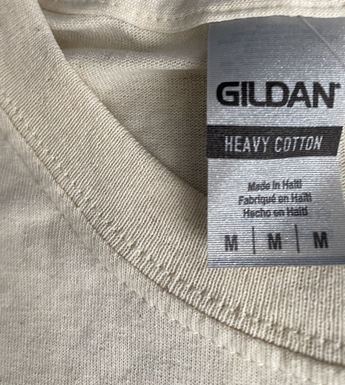 Gildan Vintage In Peace & Solidarity T-Shirt Teach Peace Size US M / EU 48-50 / 2 - 4 Thumbnail