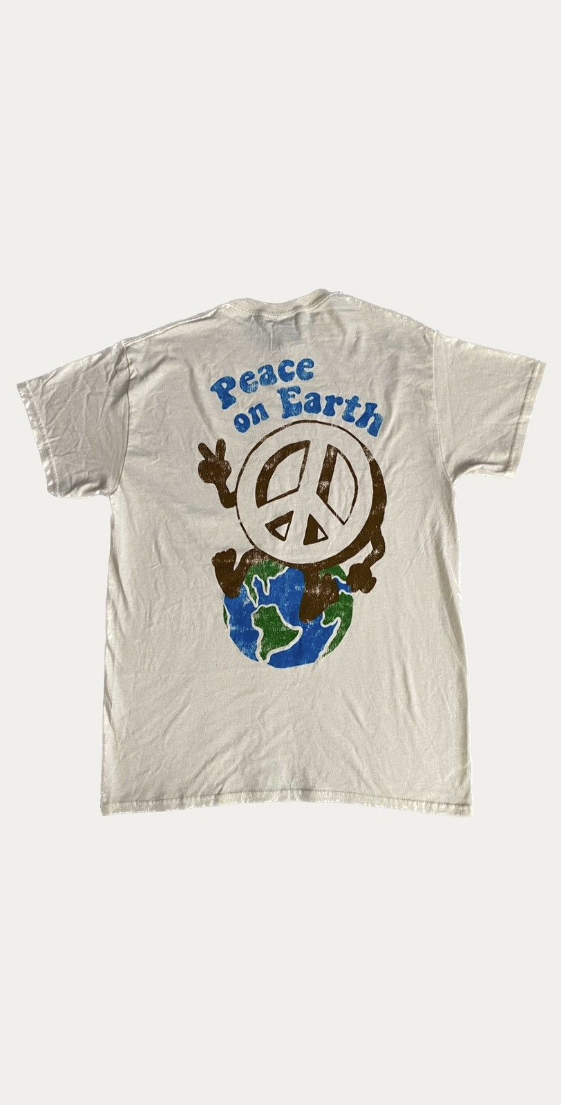 Gildan Vintage In Peace & Solidarity T-Shirt Teach Peace Size US M / EU 48-50 / 2 - 1 Thumbnail