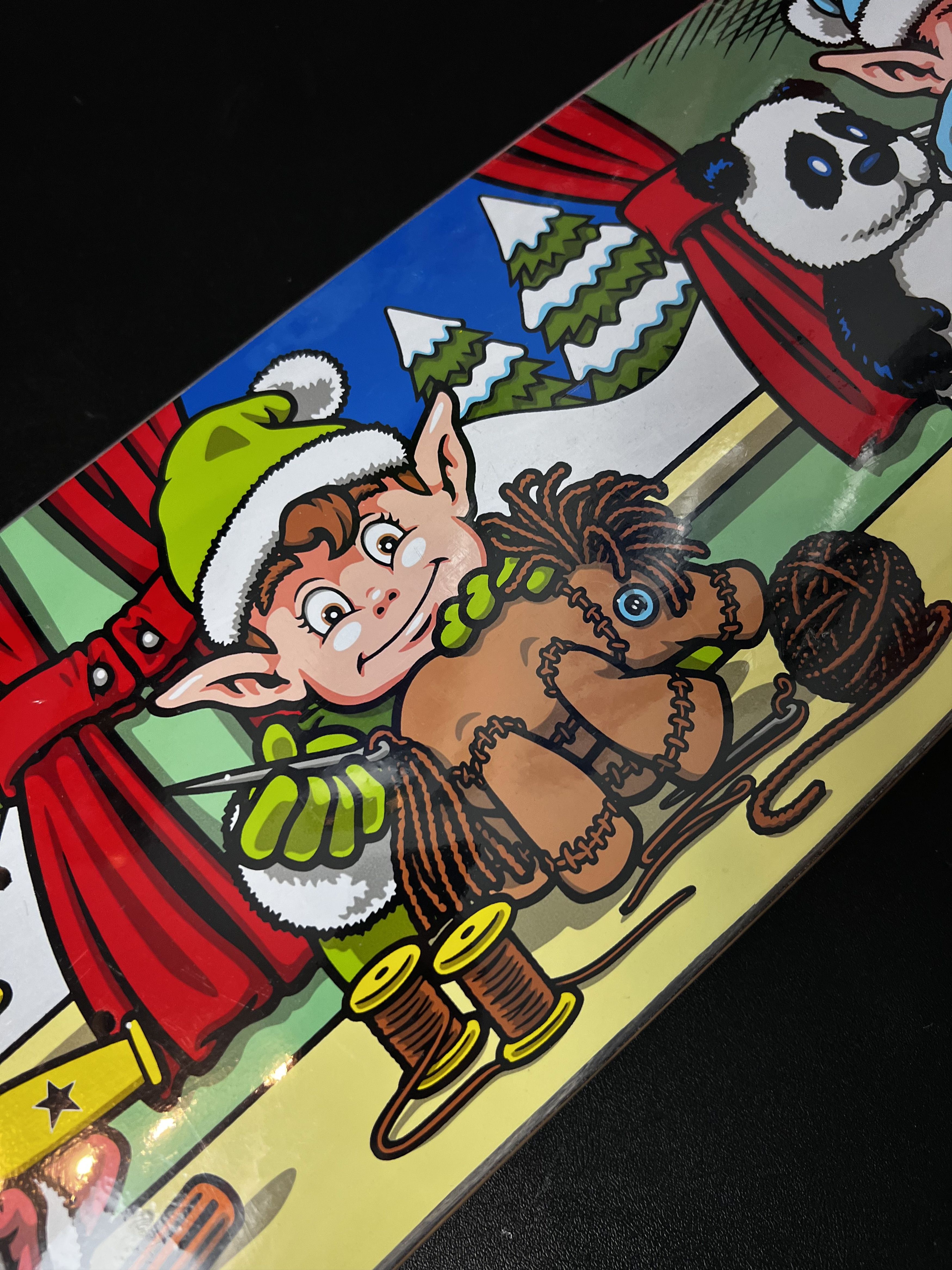 StrangeLove Skateboards Strangelove Sean Cliver Elves Skateboard Deck Size ONE SIZE - 4 Thumbnail