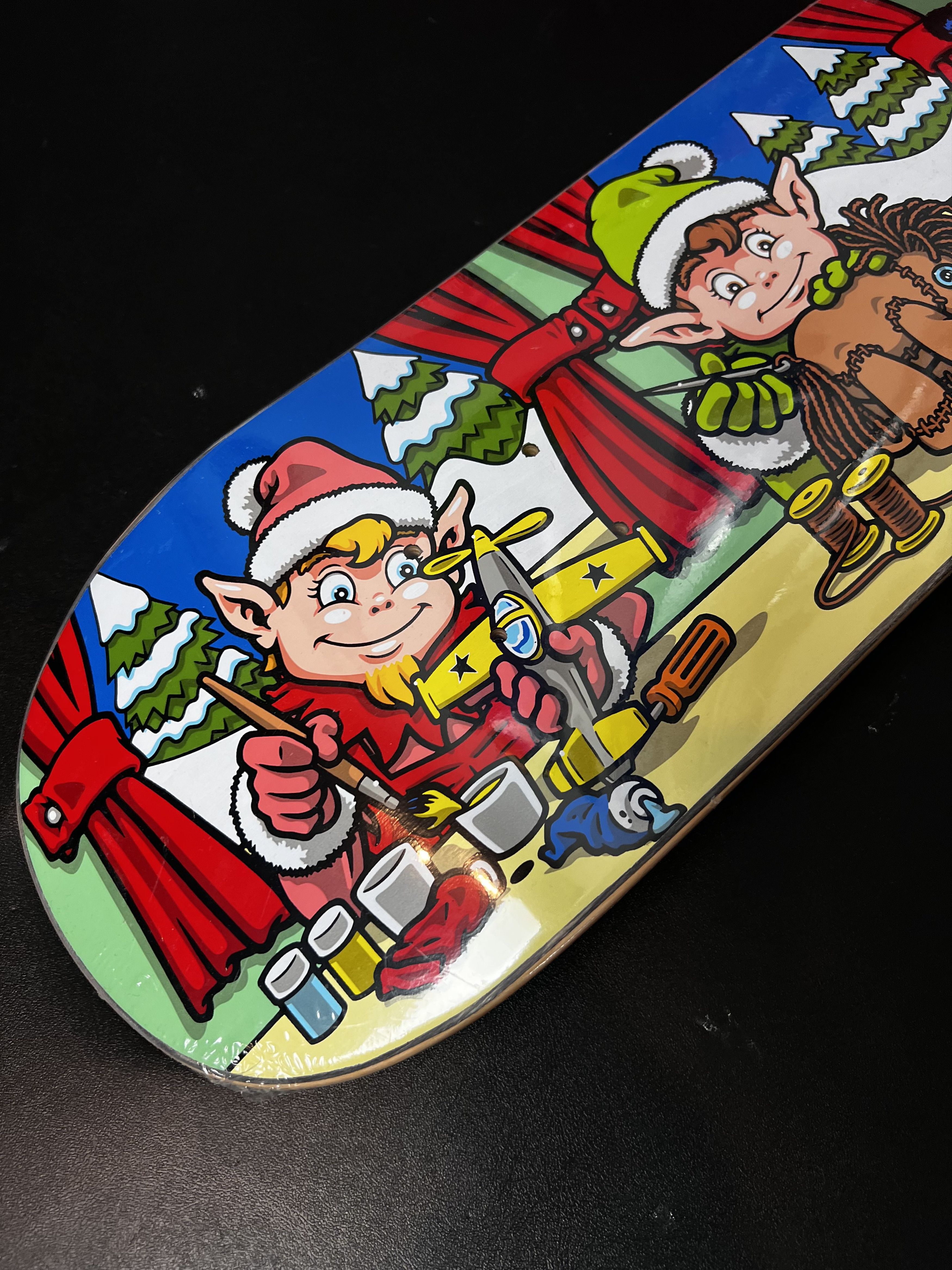 StrangeLove Skateboards Strangelove Sean Cliver Elves Skateboard Deck Size ONE SIZE - 3 Thumbnail