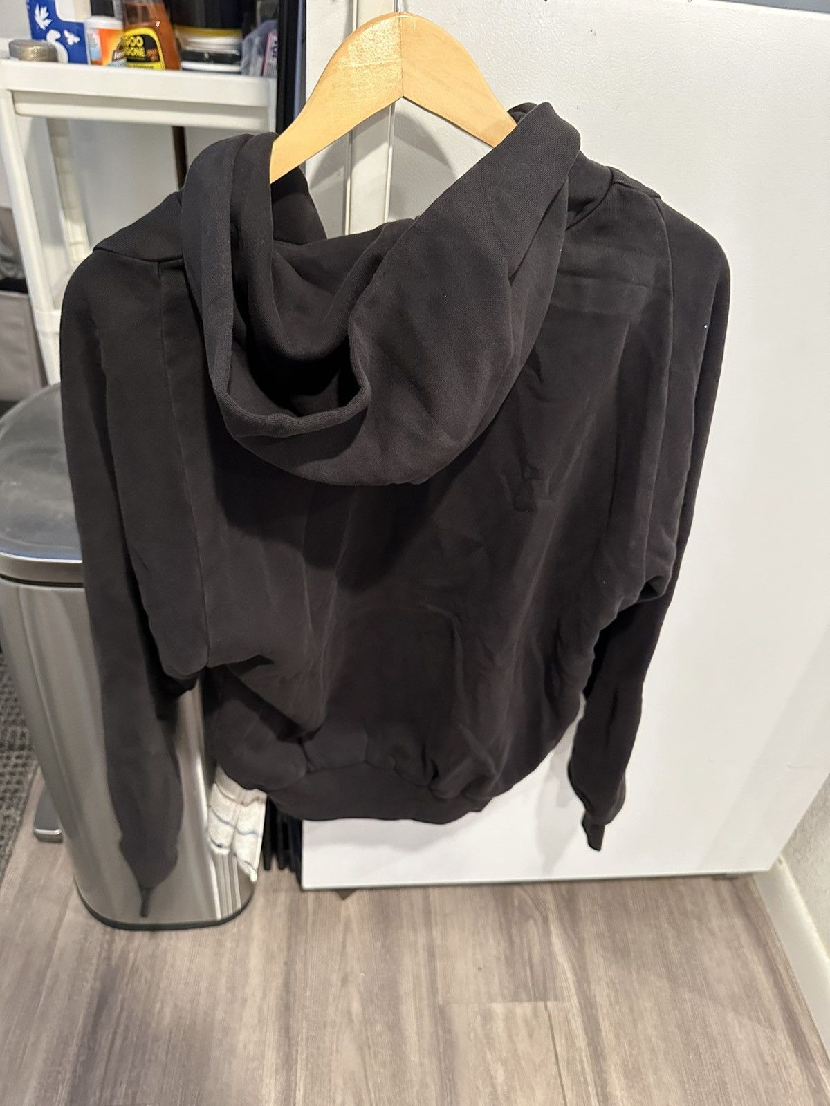 Yeezy Gap Zip Up Hoodie Black unreleased Size XL