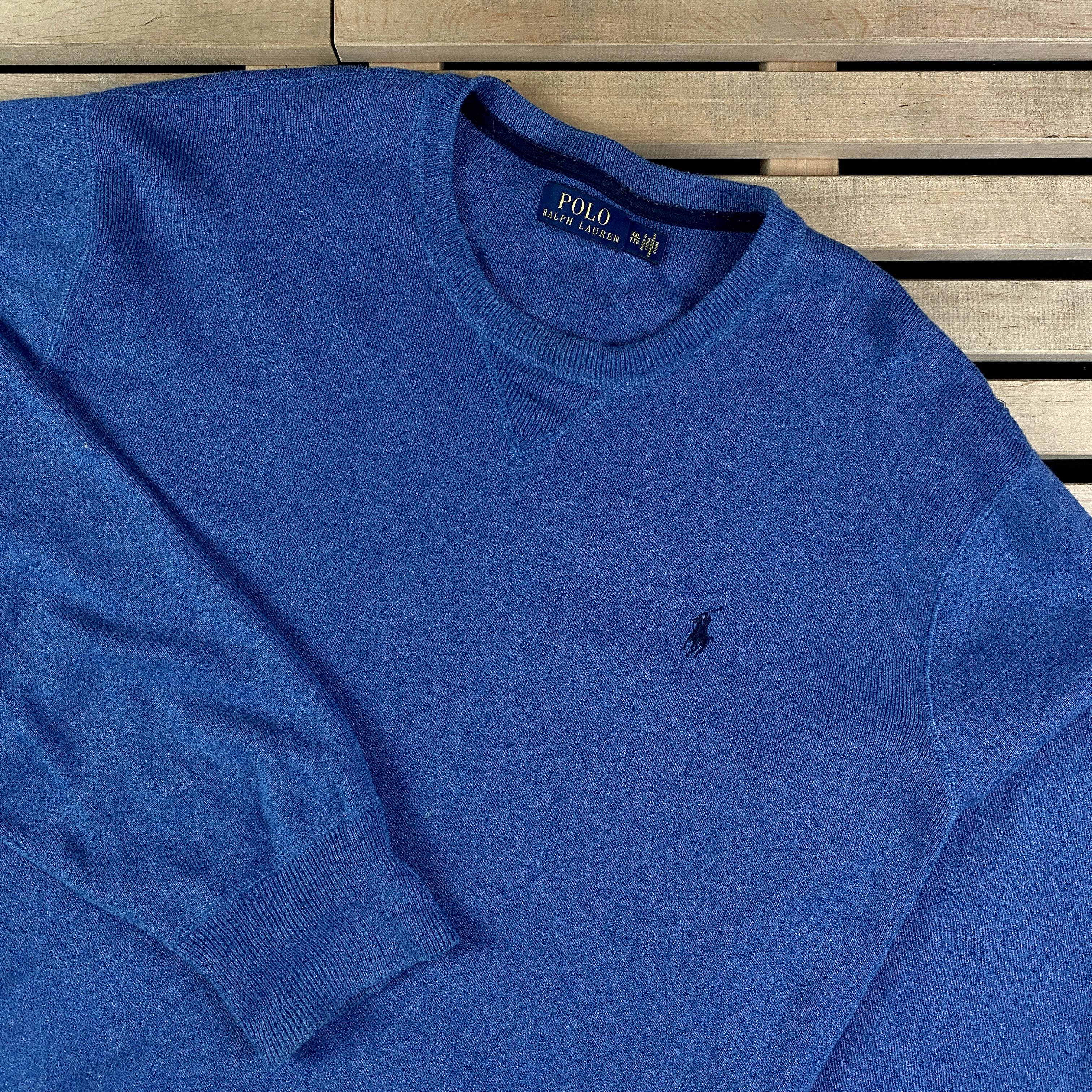 Ralph Lauren Mens Jumper Sweater Polo Ralph Lauren Size XXL/2XL Cotton Size US XXL / EU 58 / 5 - 2 Thumbnail
