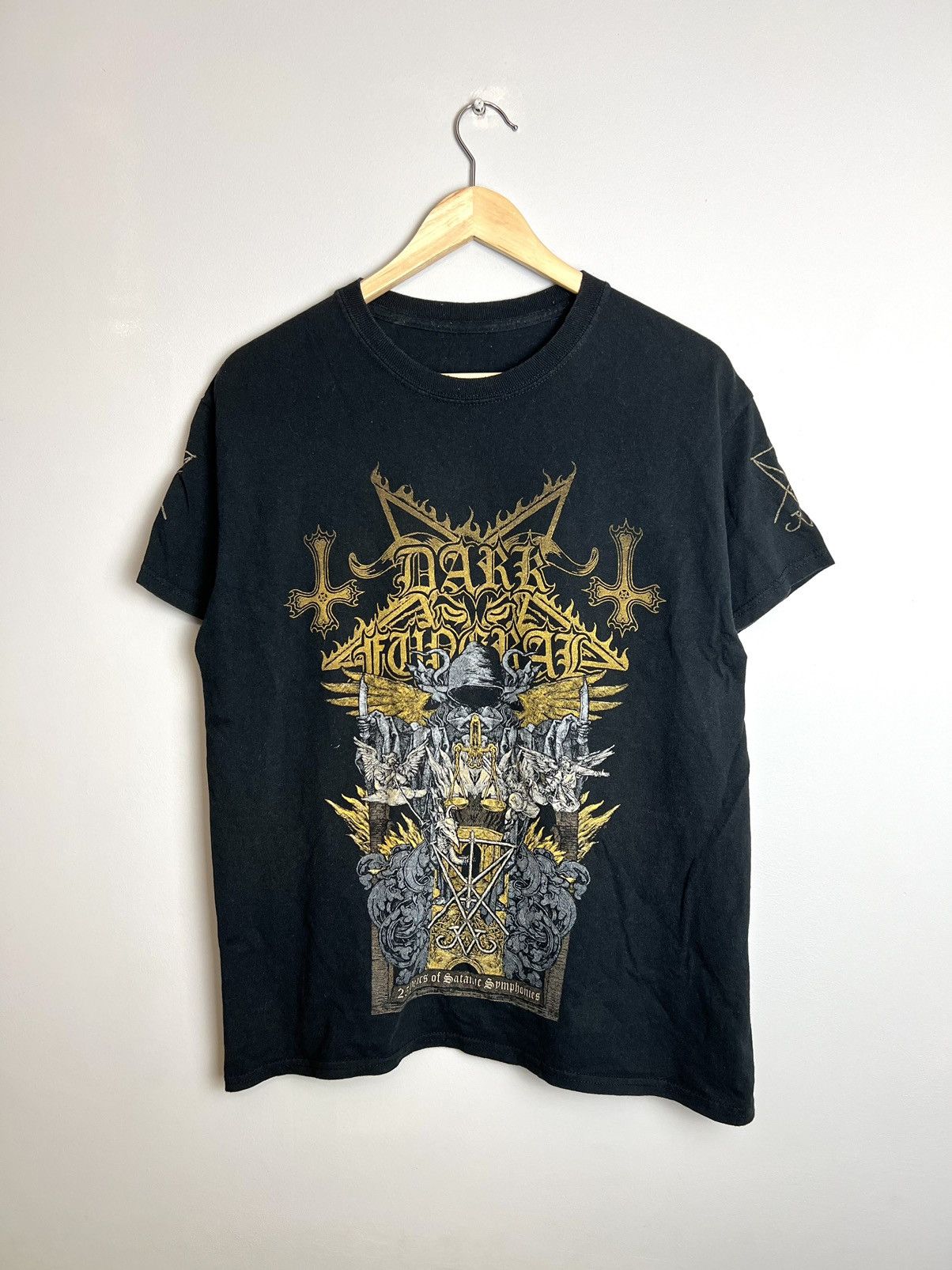 Band Tees Dark Funeral Y2K Black Metal Band Tshirt Goth Alternative Size US M / EU 48-50 / 2 - 1 Thumbnail