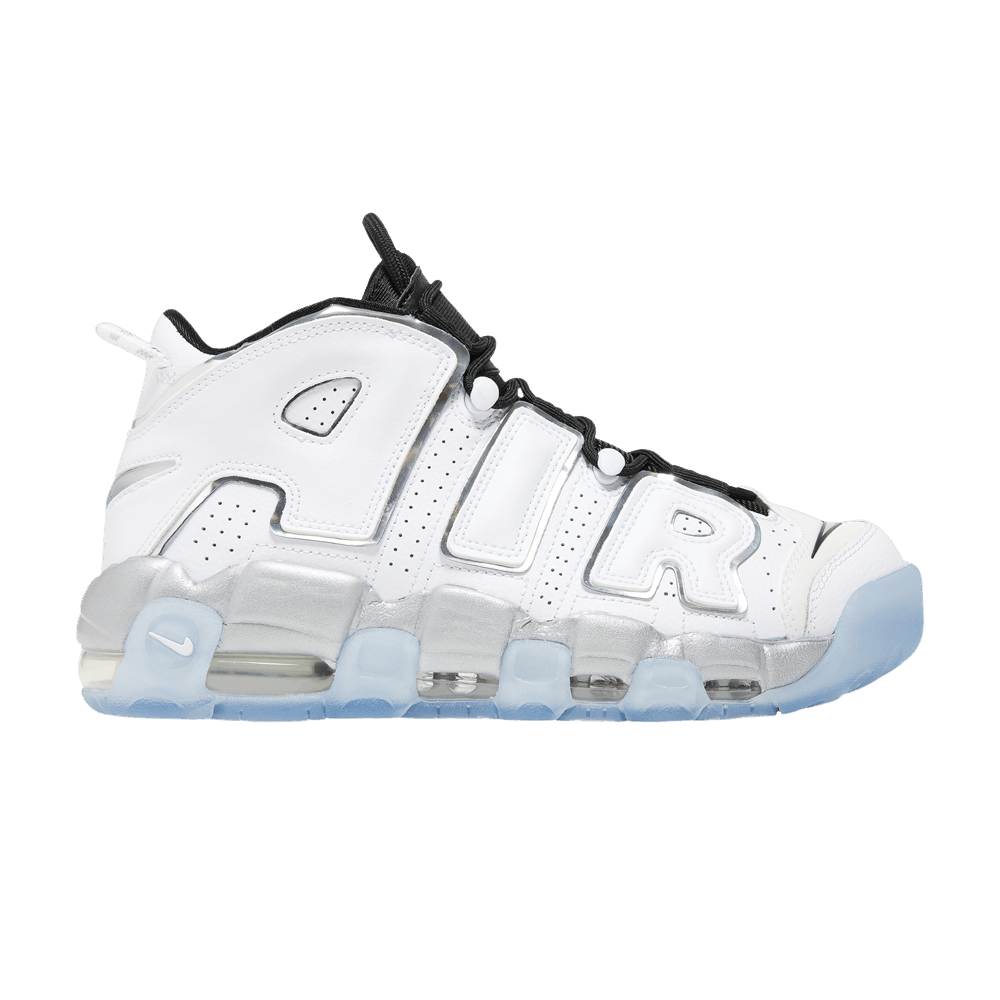 Nike Wmns Air More Uptempo White Chrome | Grailed