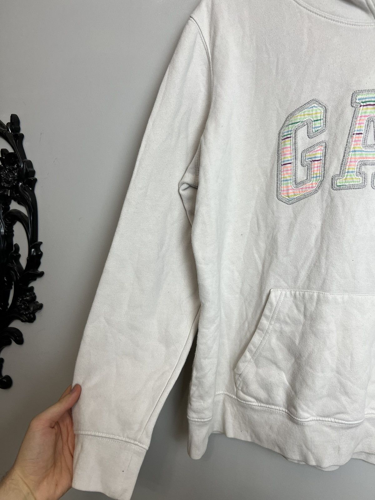 Gap Vintage Gap Spell Out Logo Y2K Hoodie Hype Streetwear Size L / US 10 / IT 46 - 4 Thumbnail