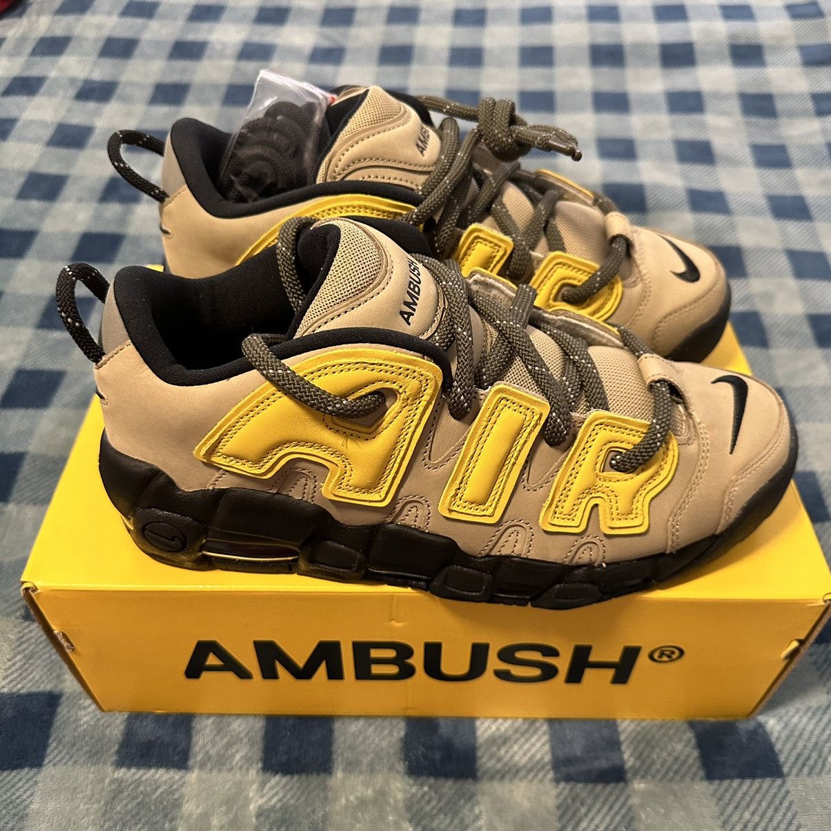 Pre-owned Ambush Design X Nike Air More Uptempo Low Sp Shoes In