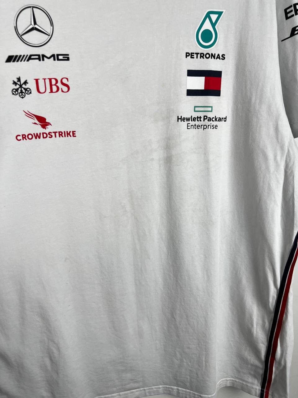 Tommy Hilfiger Mercedes Benz Petronas TommyHilfiger racing t-shirts size XL Size US XL / EU 56 / 4 - 5 Thumbnail
