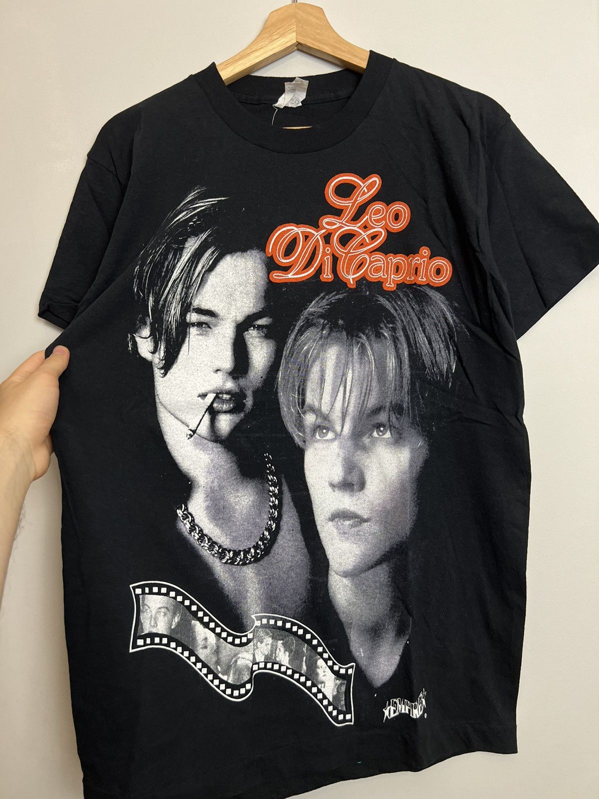 Rap Tees Vintage 90s Leonardo Dicaprio Leo Movie Rap Tee Rare Hype Size US M / EU 48-50 / 2 - 3 Thumbnail