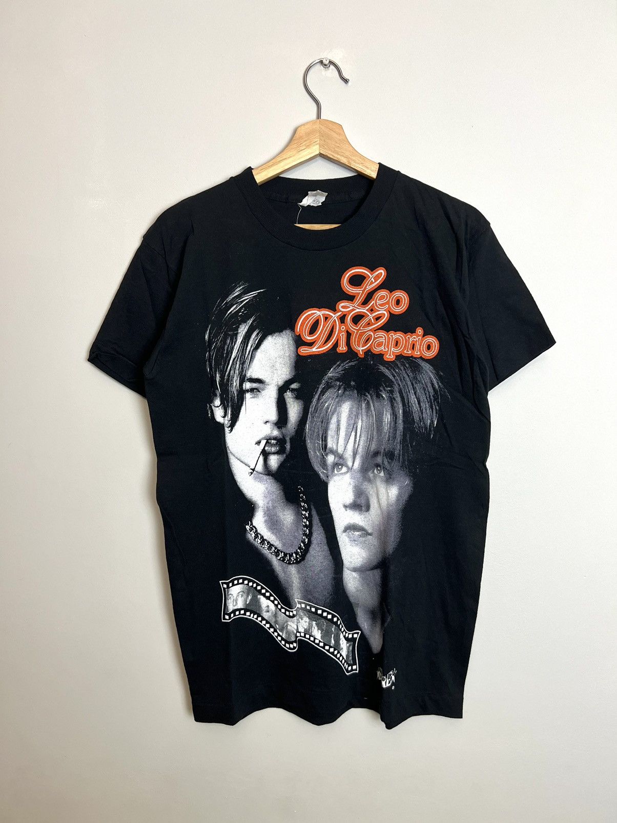 Rap Tees Vintage 90s Leonardo Dicaprio Leo Movie Rap Tee Rare Hype Size US M / EU 48-50 / 2 - 1 Thumbnail