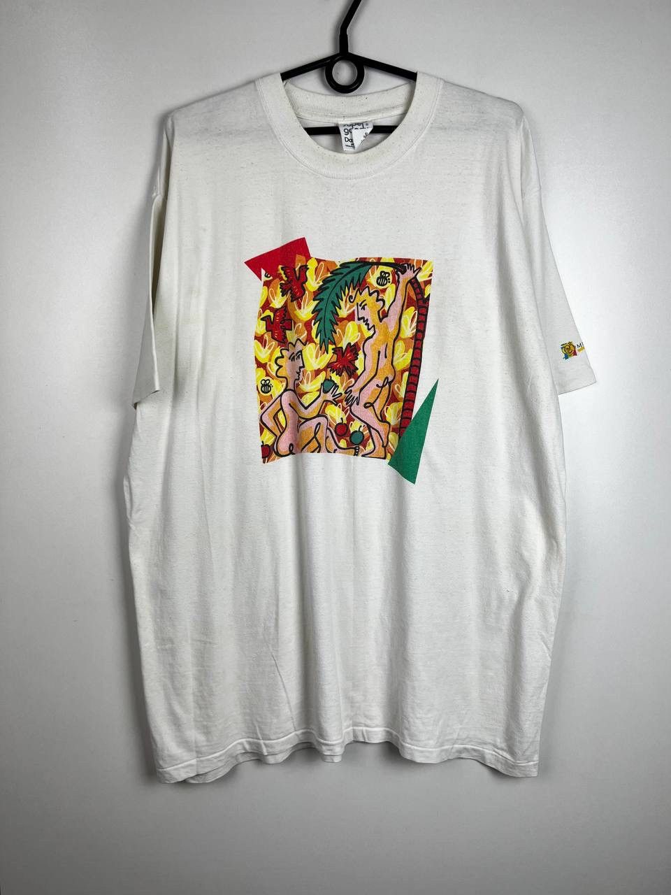 Vintage ART Girls and Man 90s vintage t-shirts size XL Size US XL / EU 56 / 4 - 1 Thumbnail