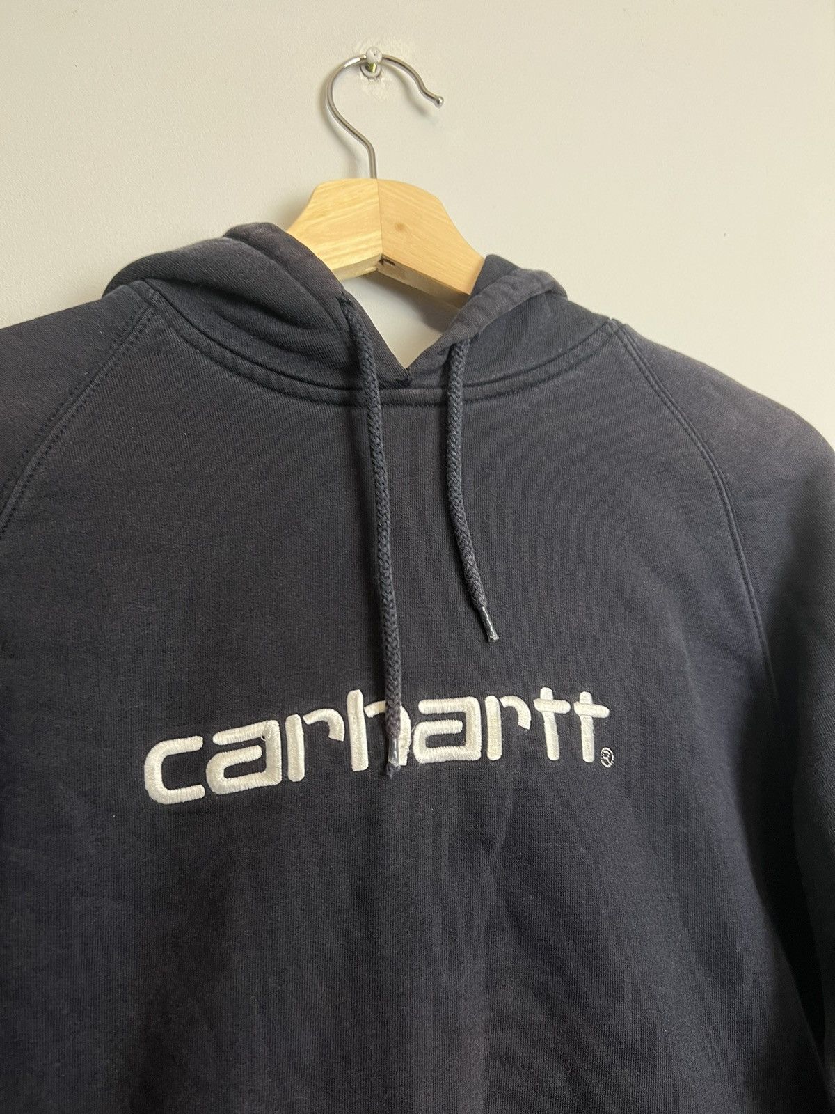 Carhartt Y2K Carhartt Embroided Big Logo Spellout Hoodie Size Medium Size M / US 6-8 / IT 42-44 - 3 Thumbnail