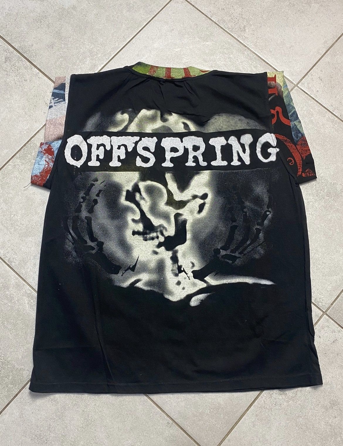 Band Tees Rare Vintage 90s The Offspring Smash All Over Print Tank Top Size US L / EU 52-54 / 3 - 2 Thumbnail