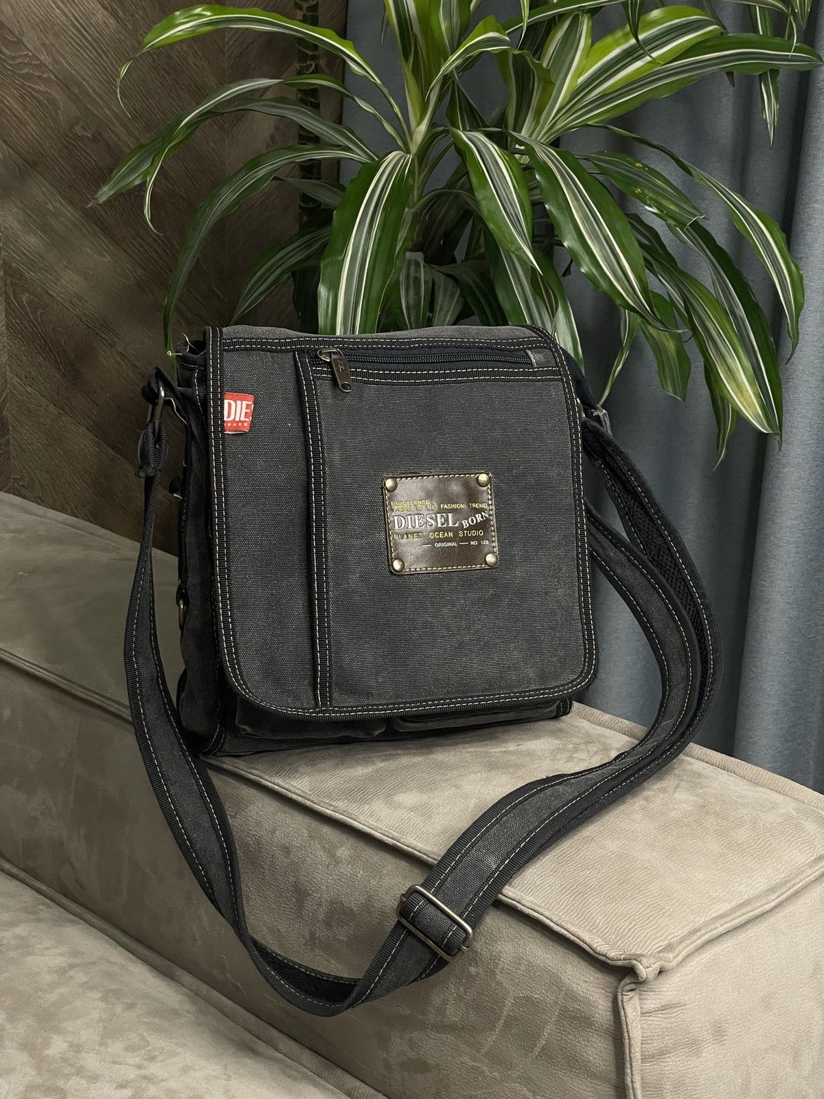 Diesel bag vintage bag Diesel unisex bag | eBay