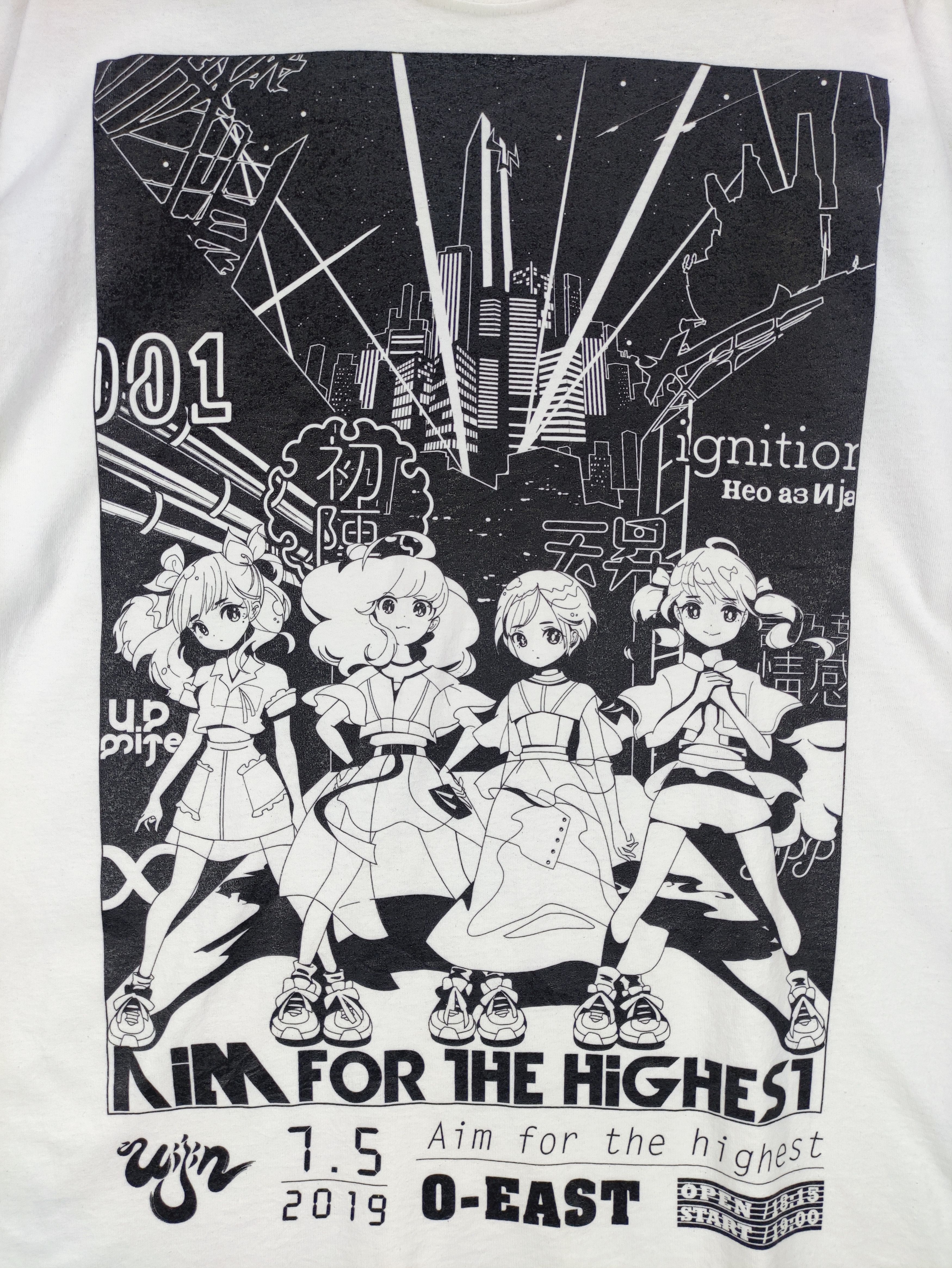 Anime × Gildan × Japanese Brand Steals🔥Anime Tshirt Aim For The Highest Festival Size US XL / EU 56 / 4 - 4 Thumbnail