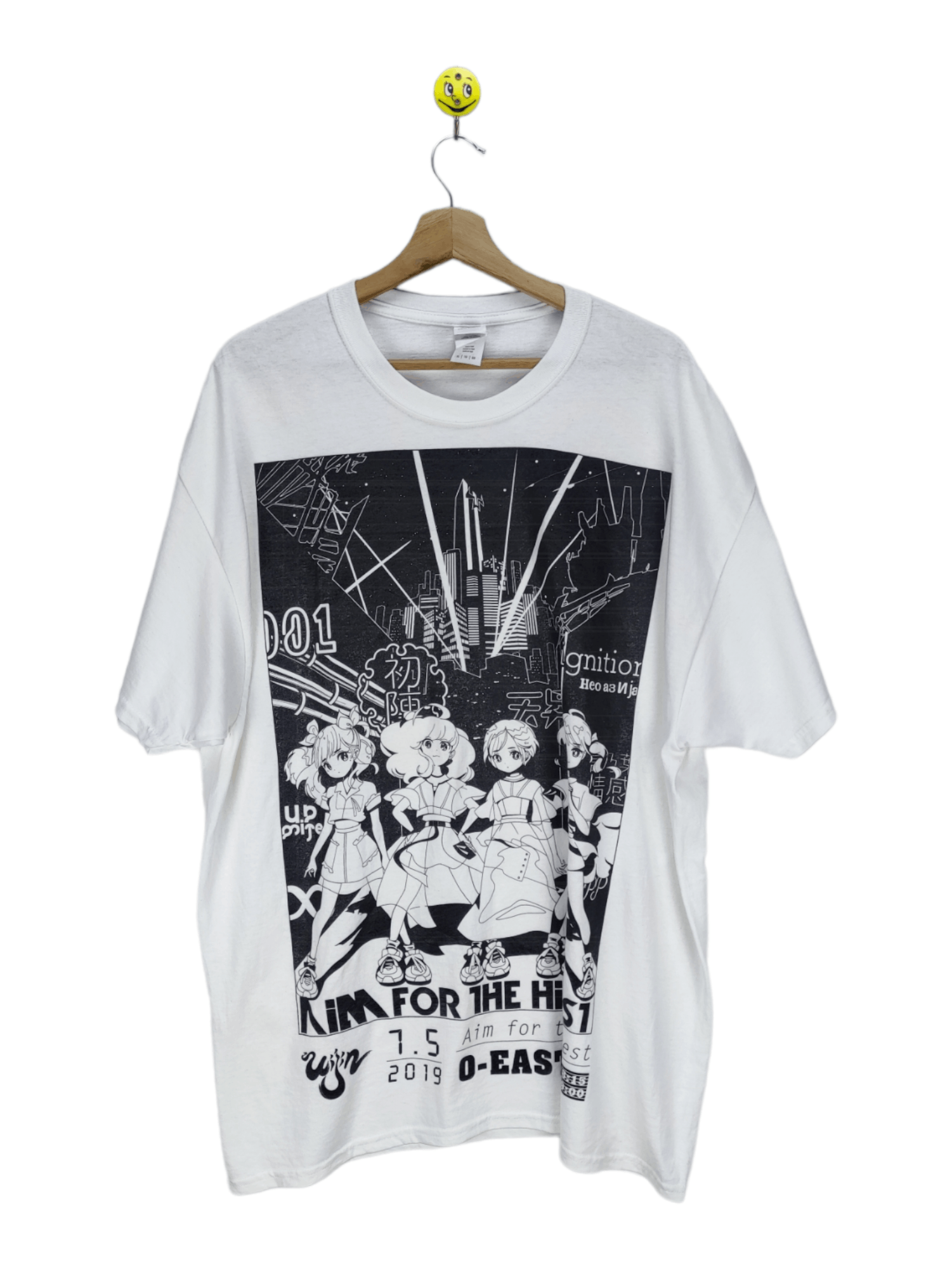 Anime × Gildan × Japanese Brand Steals🔥Anime Tshirt Aim For The Highest Festival Size US XL / EU 56 / 4 - 5 Thumbnail