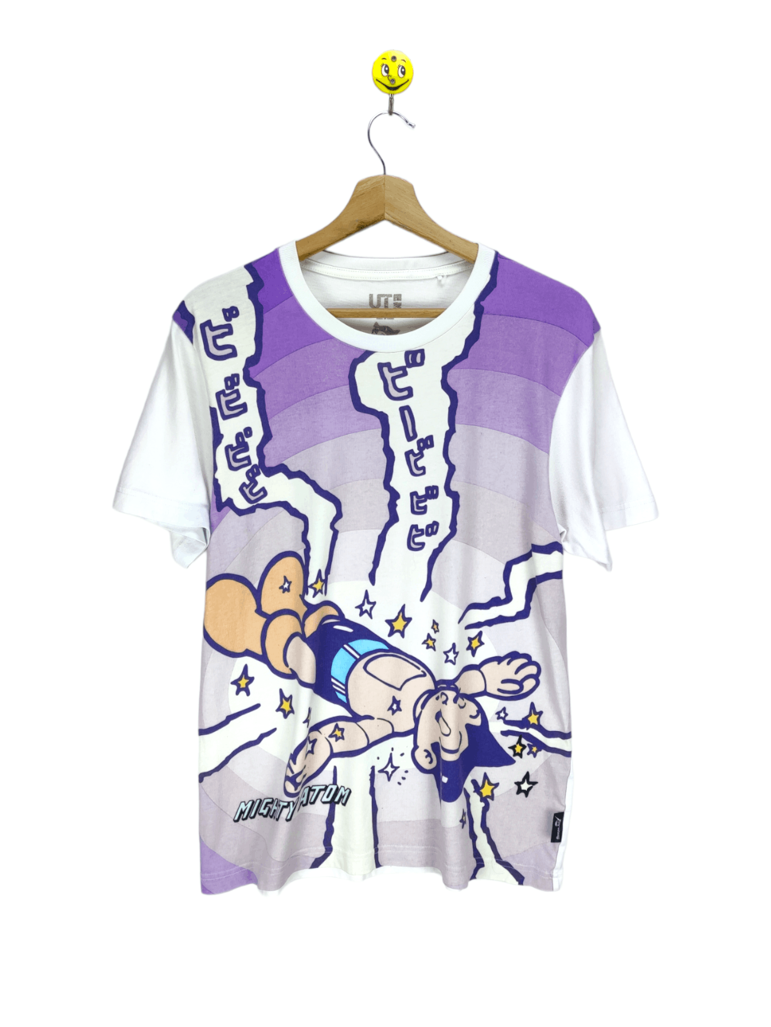 image of Anima x Uniqlo Stealsuniqlo Astro Boy Mighty Atom Tezuka Production in White, Men's (Size Medium)