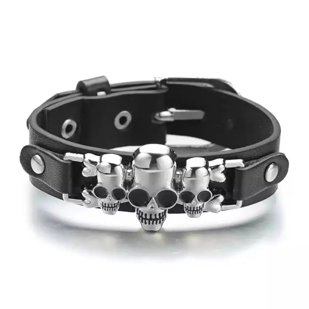 Jewelry Skeleton Skull Bracelet Size ONE SIZE - 6 Thumbnail