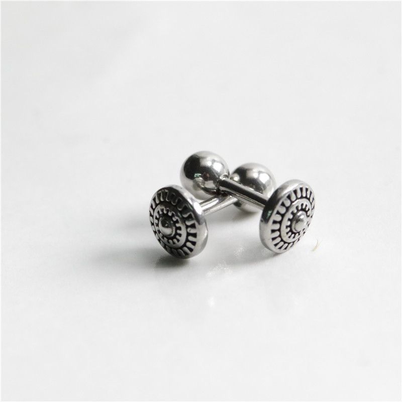 Jewelry 1 Pair Couple Hoop Earrings Size ONE SIZE - 4 Thumbnail
