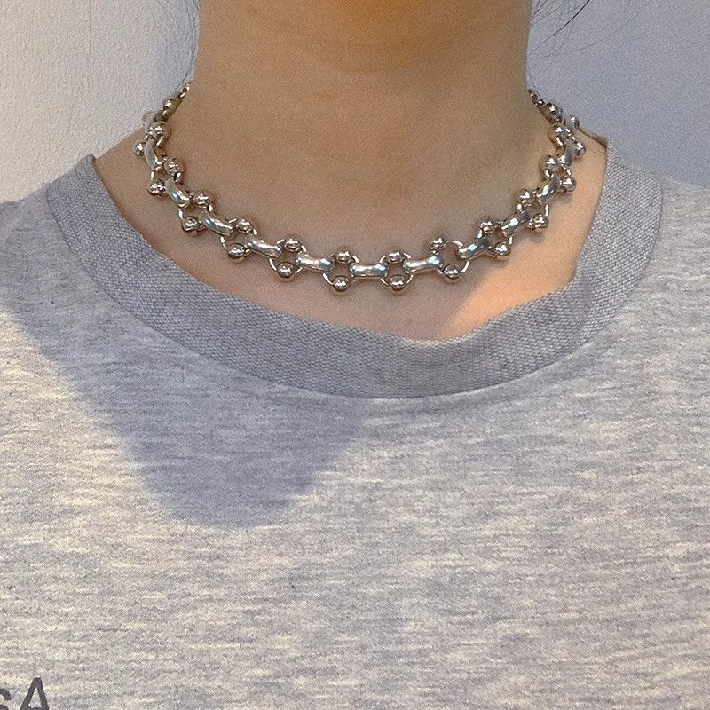 Jewelry Bone Stick Shape Choker Necklace Size ONE SIZE - 1 Thumbnail