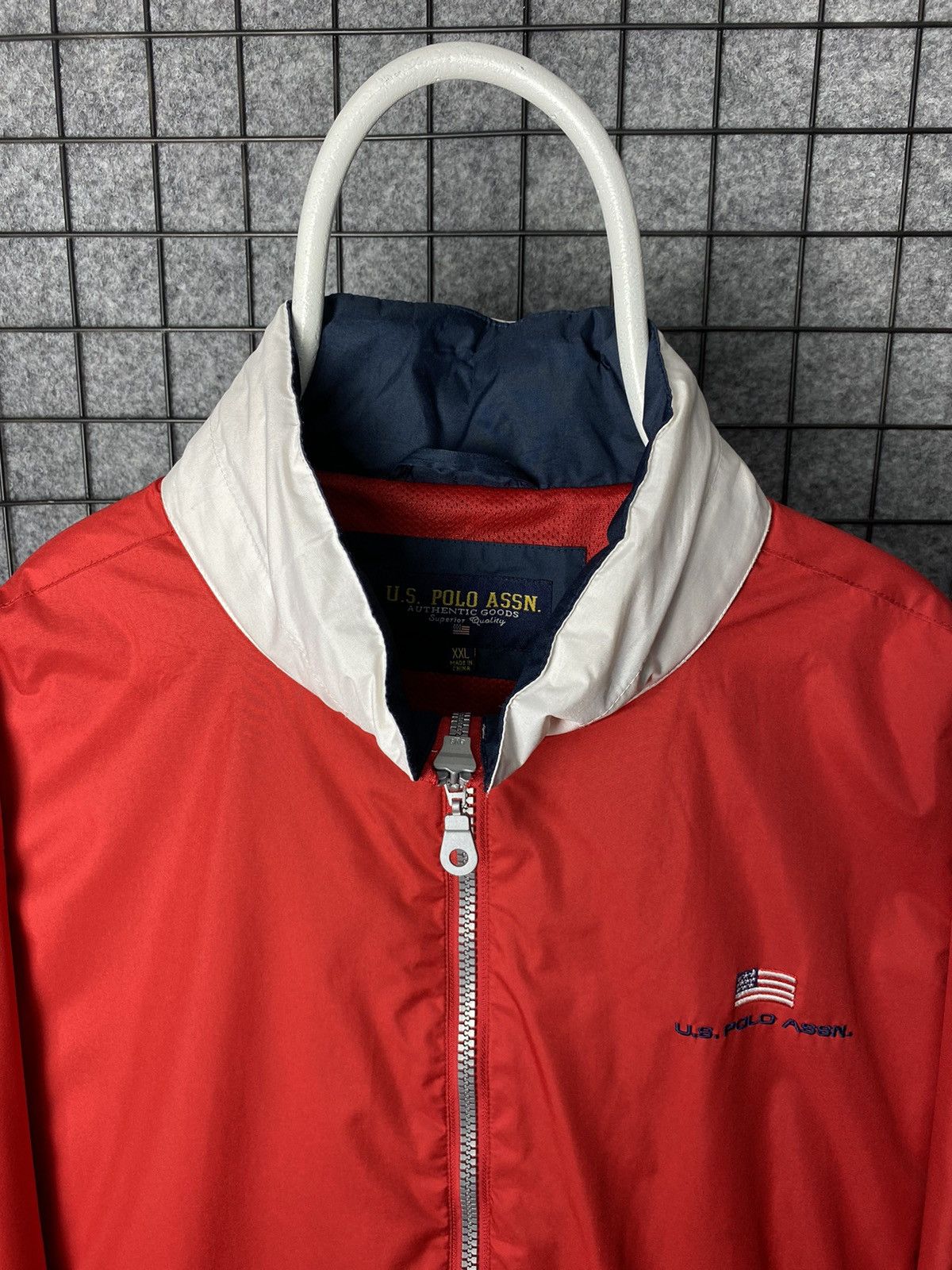 U.S. Polo Assn. US Polo Assn Streetwear Packable Hood Light Jacket Size XXL Size US XXL / EU 58 / 5 - 2 Thumbnail