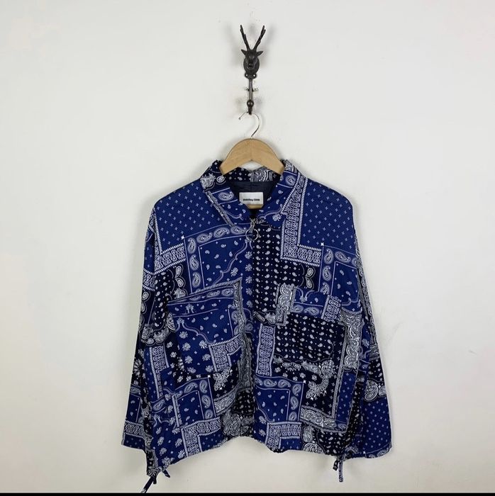 Monkey Time Monkey Time Bandana Paisley Jacket | Grailed