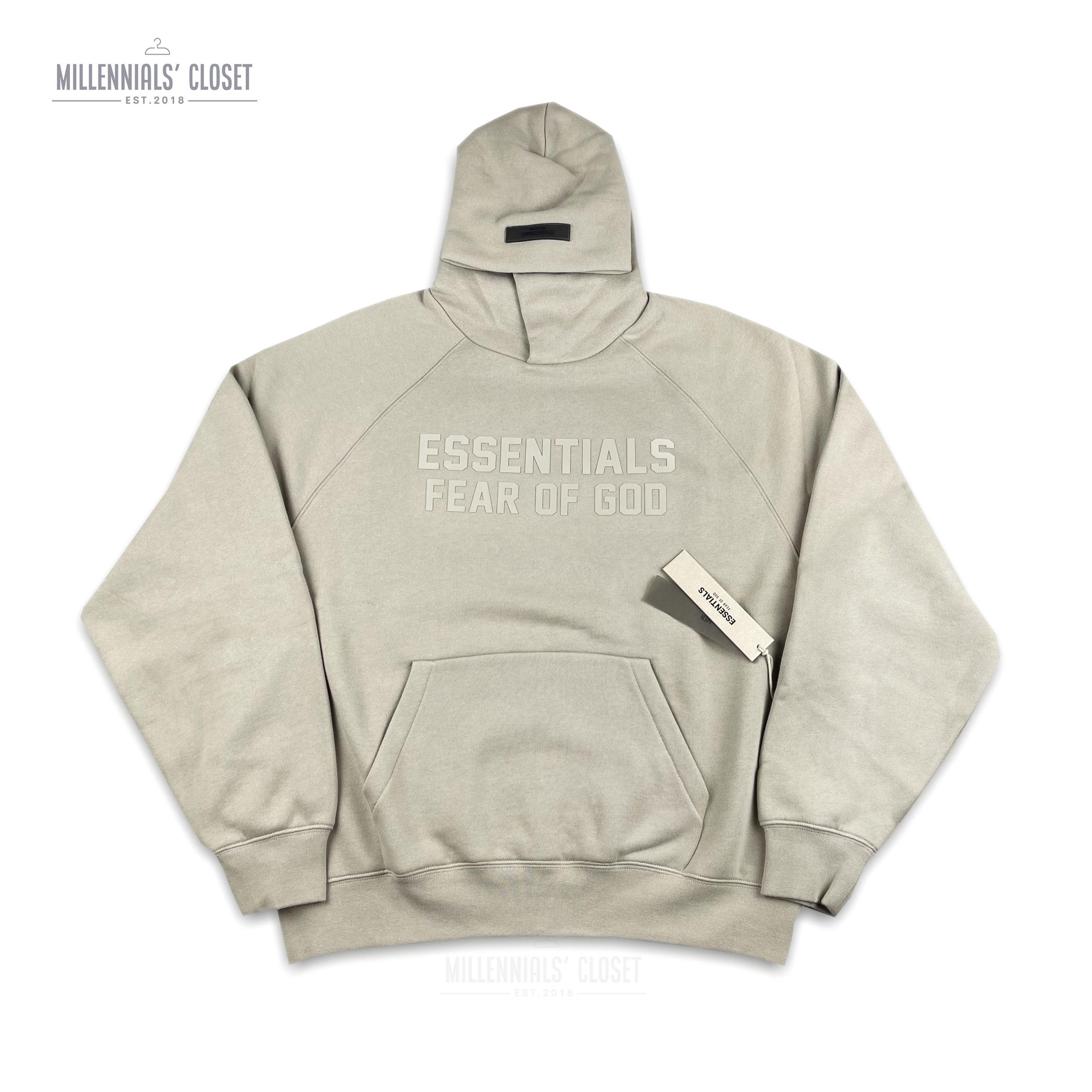 Fear of God Fear of God Essentials Hoodie Seal SS23 size M Grailed