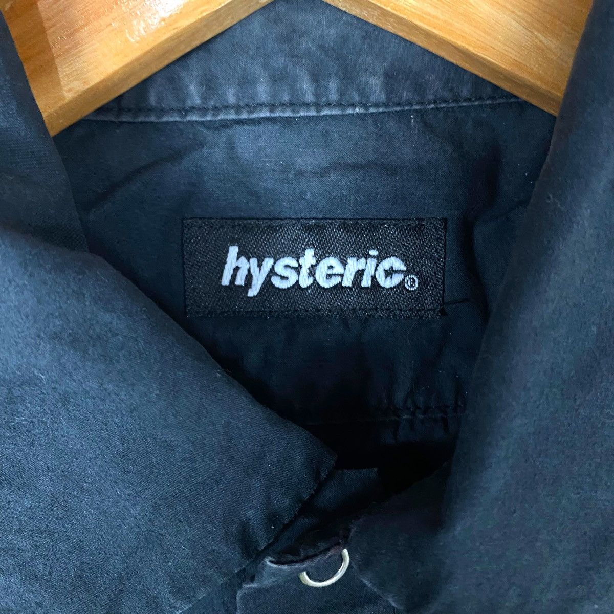 Hysteric Glamour Vintage 90's HYSTERIC GLAMOUR x RAMONES Work Shirt Size US S / EU 44-46 / 1 - 8 Thumbnail