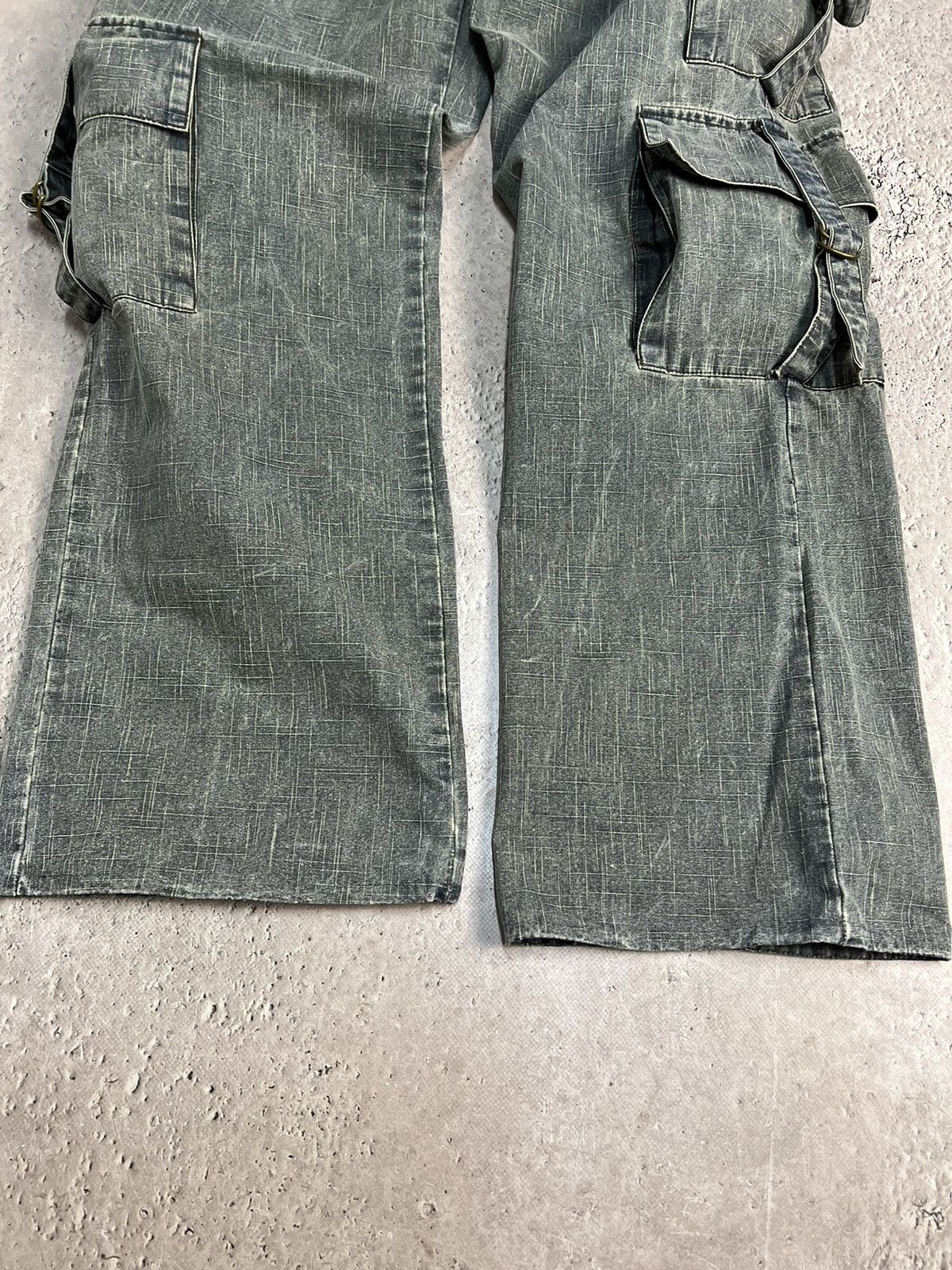 Japanese Brand Vintage 90s Y2K parachute bandage pants jeans Distressed Size US 34 / EU 50 - 6 Thumbnail