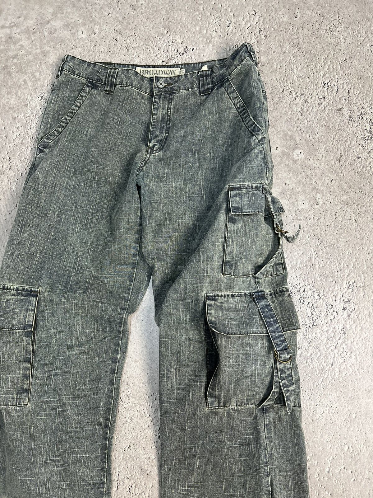 Japanese Brand Vintage 90s Y2K parachute bandage pants jeans Distressed Size US 34 / EU 50 - 4 Thumbnail
