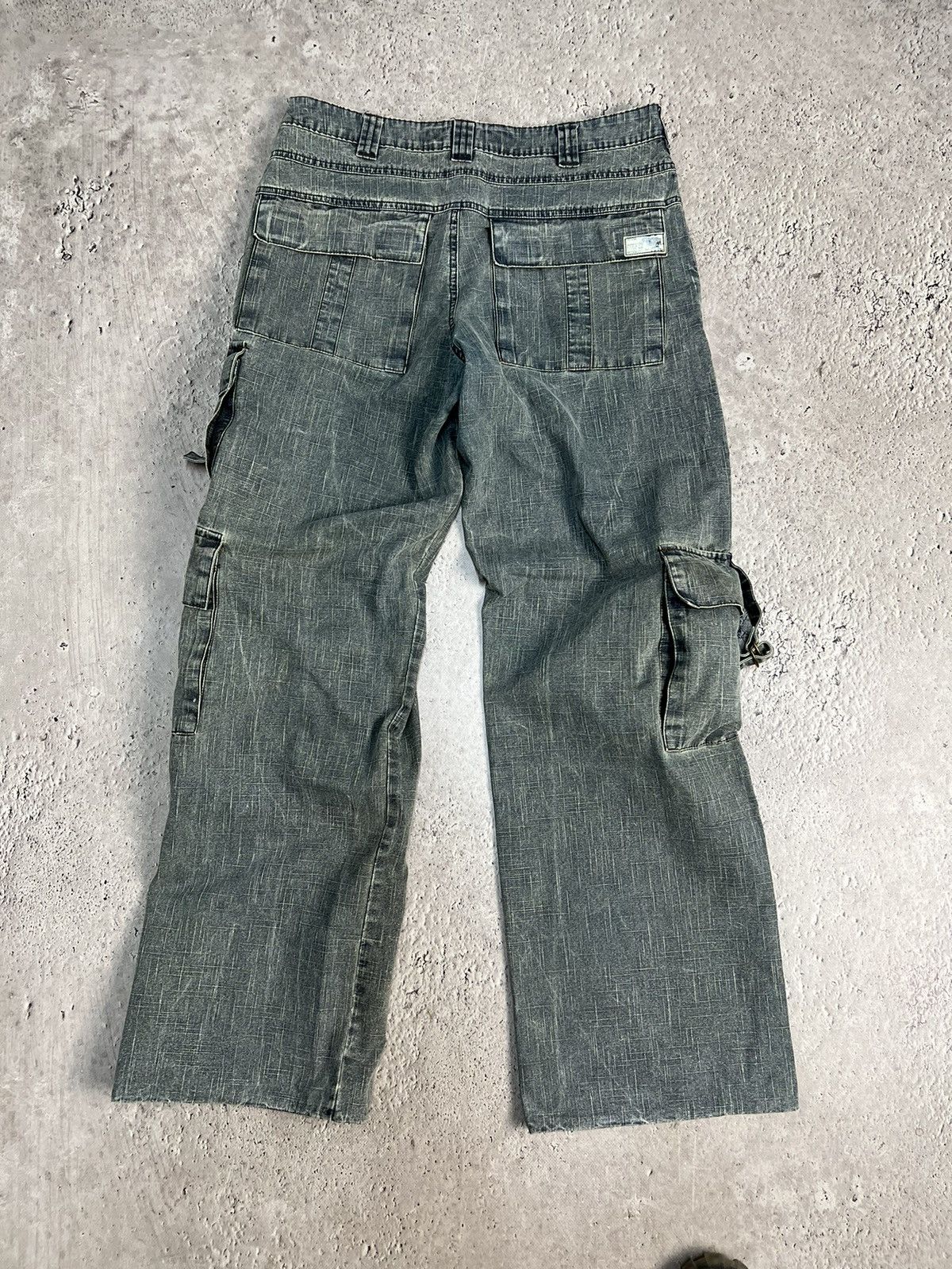 Japanese Brand Vintage 90s Y2K parachute bandage pants jeans Distressed Size US 34 / EU 50 - 12 Thumbnail