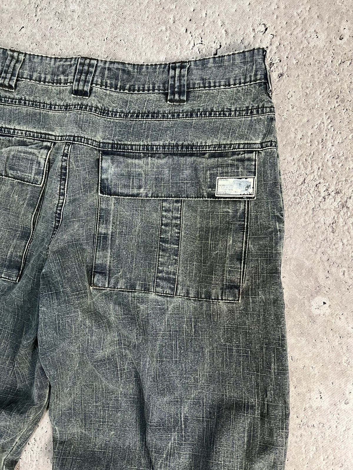 Japanese Brand Vintage 90s Y2K parachute bandage pants jeans Distressed Size US 34 / EU 50 - 16 Thumbnail