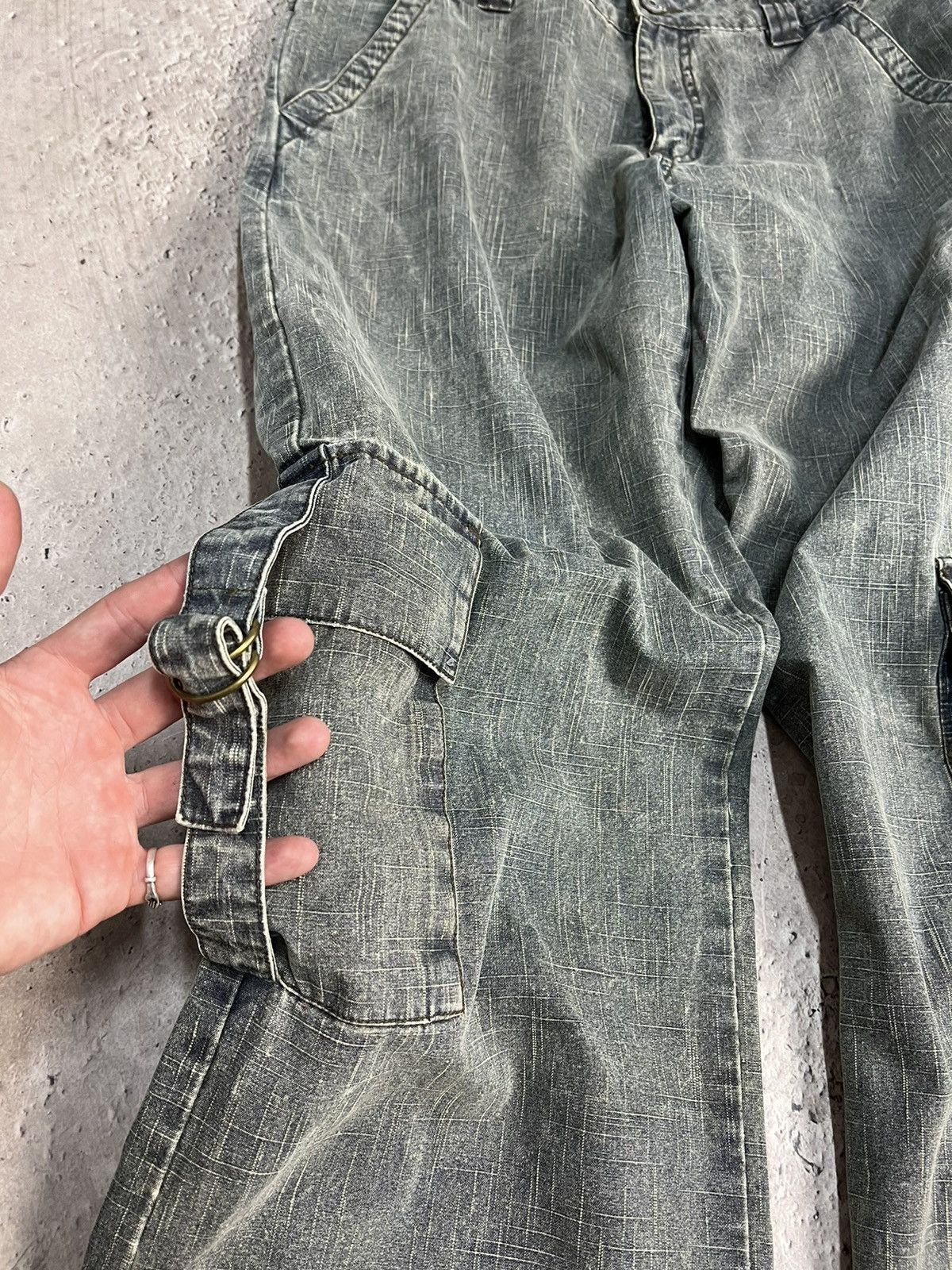 Japanese Brand Vintage 90s Y2K parachute bandage pants jeans Distressed Size US 34 / EU 50 - 10 Thumbnail