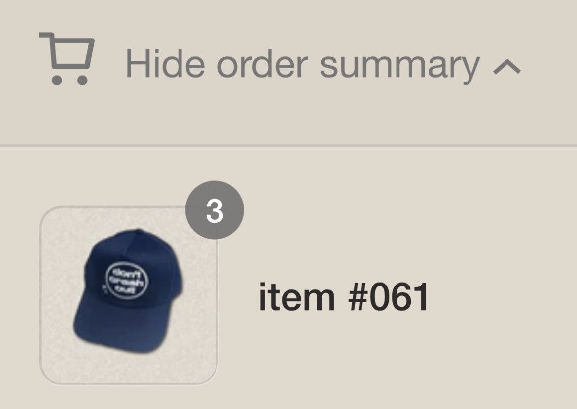 Lyrical Lemonade By Cole Bennett Item #061 Don’t Crash Out Hat Navy Size ONE SIZE - 3 Thumbnail