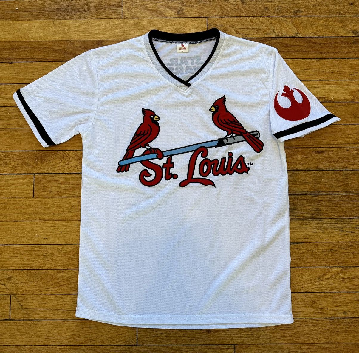 MLB RARE Star Wars St Louis Cardinals Jersey