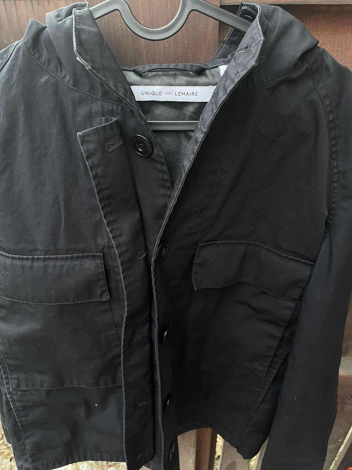 Lemaire × Uniqlo Lemaire x Uniqlo Coat Jacket sz S Black Size US S / EU 44-46 / 1 - 1 Thumbnail