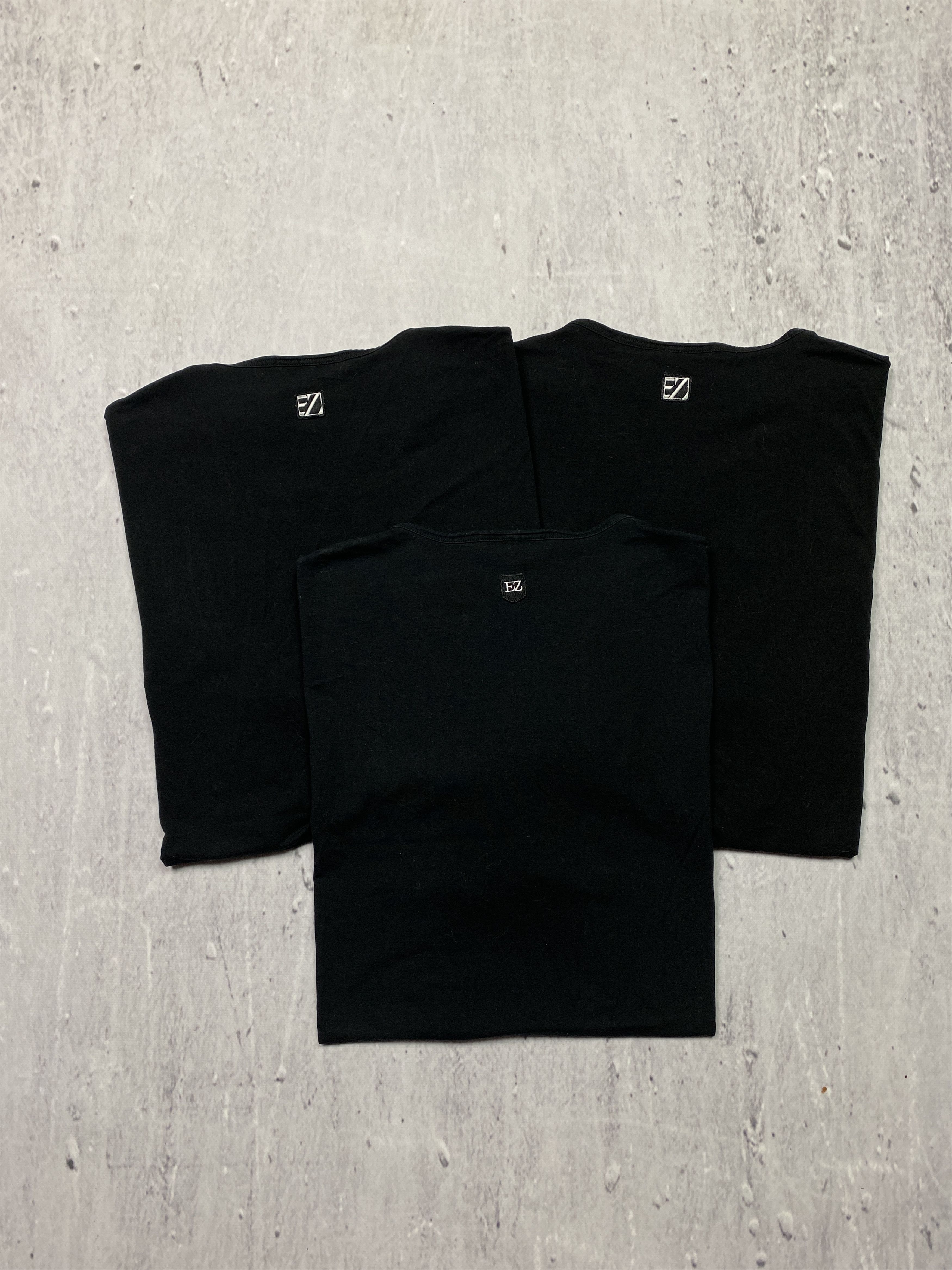 Ermenegildo Zegna 3-pack of Ermenegildo Zegna T-Shirts Classic Small Logo Men Size US L / EU 52-54 / 3 - 1 Thumbnail